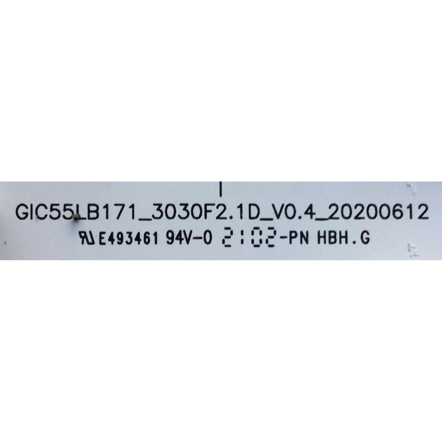 KIT DE LEDS PARA TV TCL ( 11 PZ) ((KIT INCOMPLETO, ORIGINALMENTE CONSTA DE 12 PZ) ) / NUMERO DE PARTE 4C-LB5508-ZM06J / *ZMJN*W1050*Z42*4 / *210127*10858*TG /  / MODELO 55S535  - Imagen 3