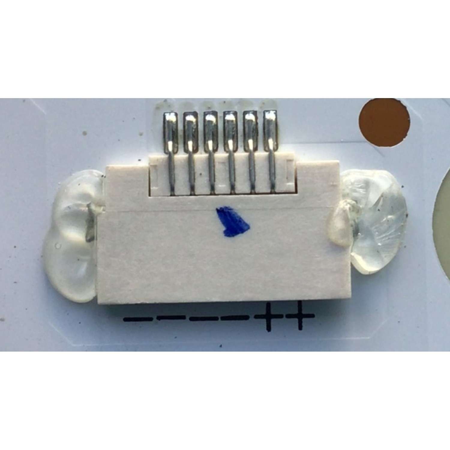 KIT DE LEDS PARA TV TCL ( 11 PZ) ((KIT INCOMPLETO, ORIGINALMENTE CONSTA DE 12 PZ) ) / NUMERO DE PARTE 4C-LB5508-ZM06J / *ZMJN*W1050*Z42*4 / *210127*10858*TG /  / MODELO 55S535  - Imagen 4