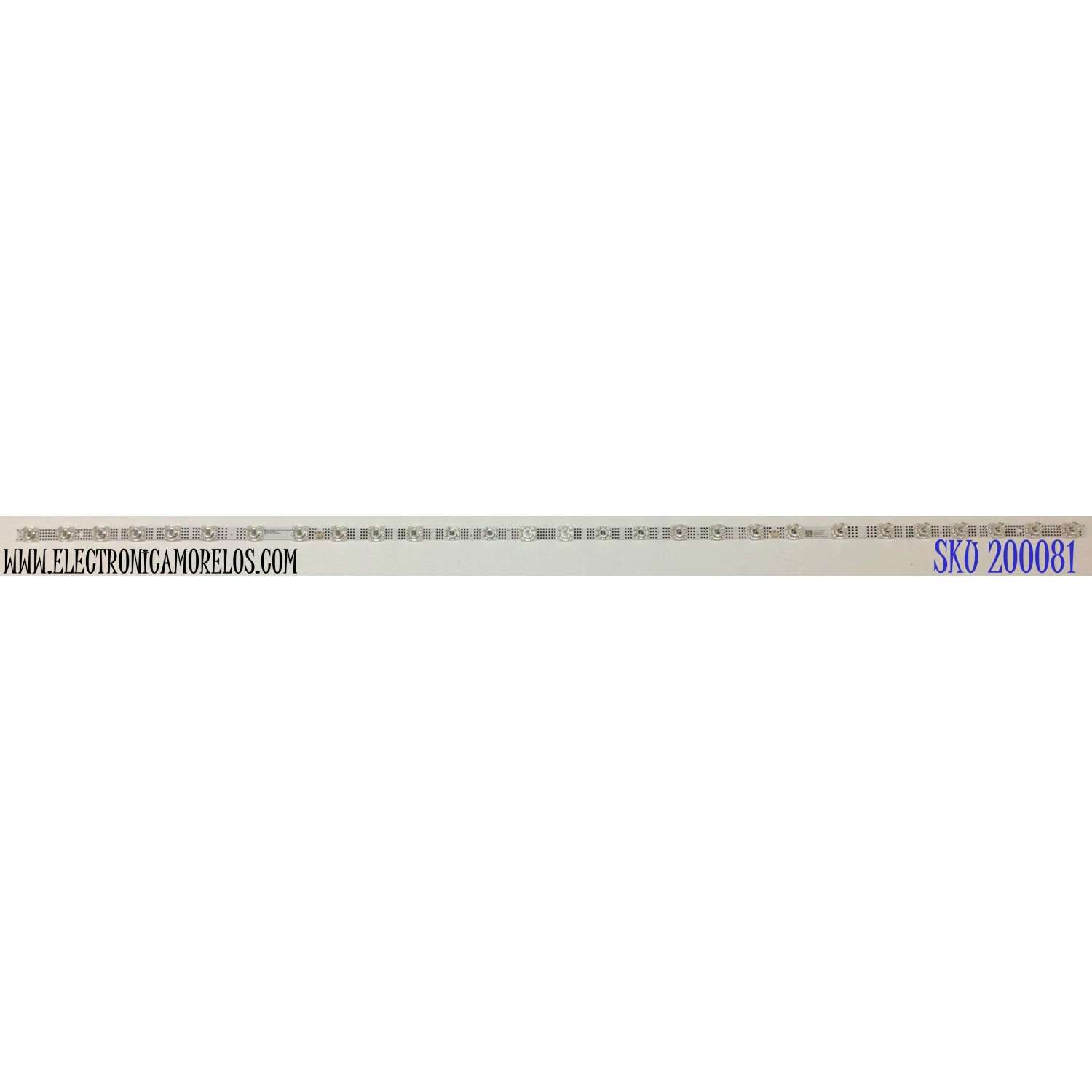 LED PARA TV TCL (1 PIEZA) / NUMERO DE PARTE TCL58LB01 / TCL58LB01_3030F2.4D_V0.3_20220426 / B0101-000581 / 220608 / A0053*ZMJN / PANEL LVU580NDEL HS9W02 V1 / DISPLAY CV580U3-L02 REV:01 / MODELO 58S453