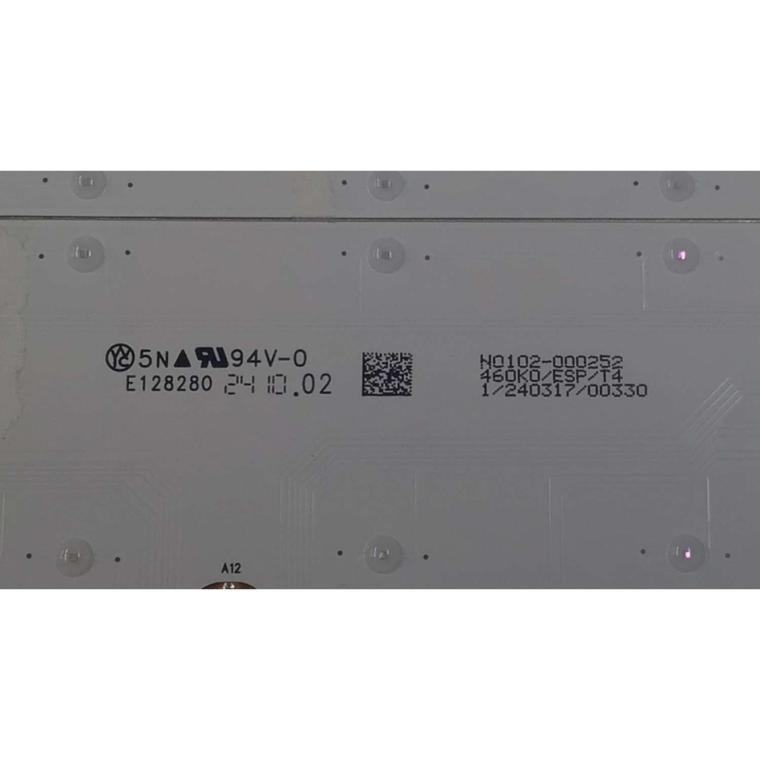 KIT DE LEDS PARA TV TCL ORIGINAL 14 PIEZAS / NUMERO DE PARTE 40-GFQ9KB / 40GFKA / 40-GFQ9KB-DLB1AG / 40-GFQ9KA-DLB1AG / G0104-000XXX / N0102-000211 / N0102-000252 / 460K0/ESP/T4 / 240317 / PANEL LVU650NDJL / DISPLAY ST6451D08-5 VER.2.1 / MODELO 65QM751G - Imagen 4