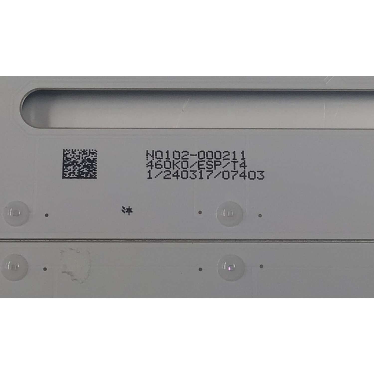 KIT DE LEDS PARA TV TCL ORIGINAL 14 PIEZAS / NUMERO DE PARTE 40-GFQ9KB / 40GFKA / 40-GFQ9KB-DLB1AG / 40-GFQ9KA-DLB1AG / G0104-000XXX / N0102-000211 / N0102-000252 / 460K0/ESP/T4 / 240317 / PANEL LVU650NDJL / DISPLAY ST6451D08-5 VER.2.1 / MODELO 65QM751G - Imagen 3