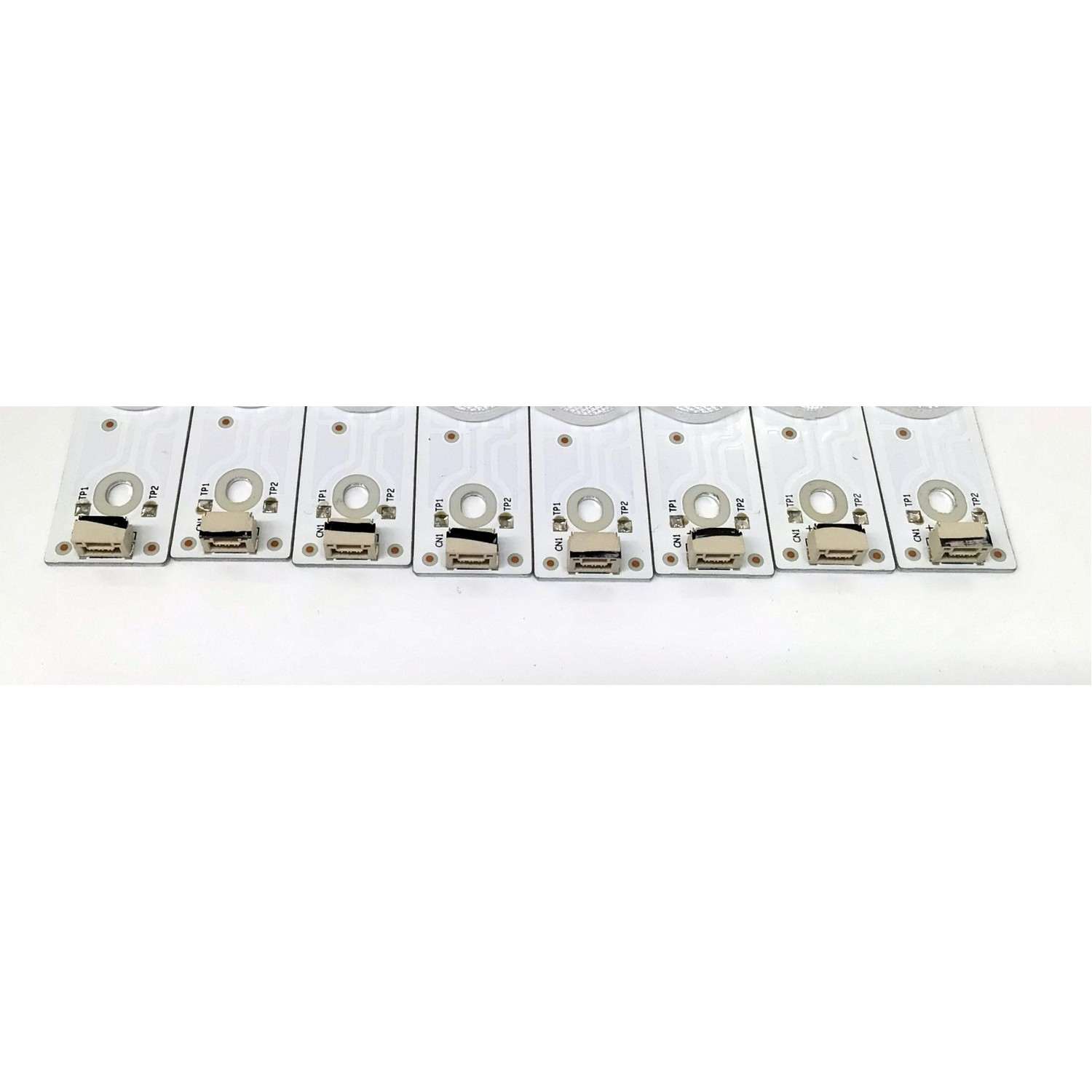KIT DE LEDS ORIGINAL PARA TV TOSHIBA 8 PIEZAS / NUMERO DE PARTE TCL_ODM_49_D1600_8X5_3030C_5S1P / TCL_0DM_49_D1600_8X5_3030C_5S1P / 006-P1K3488B / 4C-LB490T-YH / 4C-LB490T-YH1 / 4C-LB490T-YH2 / 4C-LB490T-YHE / PANEL LVF490CSDX E4 V57 / MODELO 49L510U18 - Imagen 2