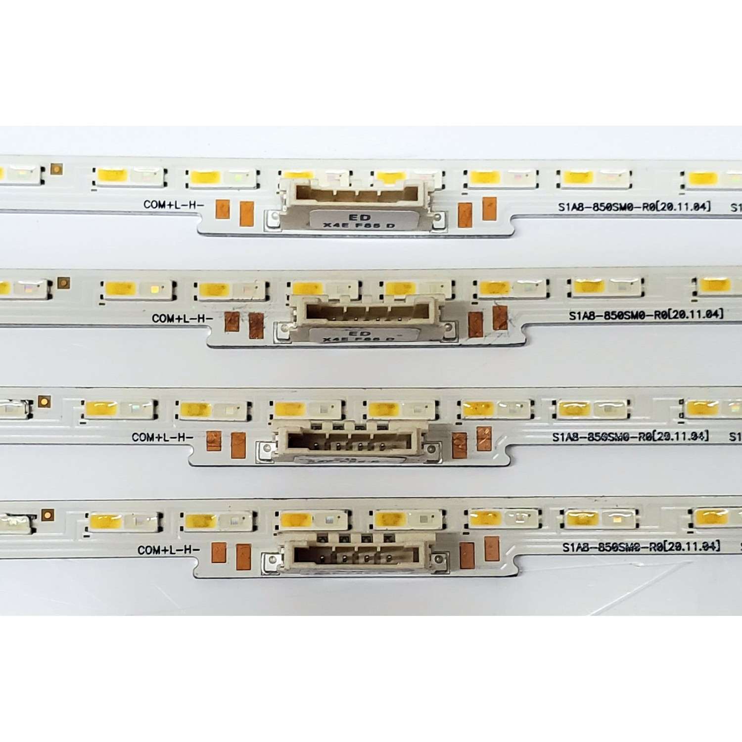 KIT DE LED'S PARA TV SAMSUNG QLED ((4 PIEZAS)) / NUMERO DE PARTE S1A8-850SM0-R0 / S1Q7-850SM0-R0 / 52EA/BAR / MODELOS QN85LS03 / QA85Q60 / QA85Q70 / QE85LS03 / QE85Q60 / QE85Q70 / QE85Q77 / QN85Q60 / QN85Q70 / QN85Q72 / MAS MODELOS EN DESCRIPCIÓN - Imagen 3