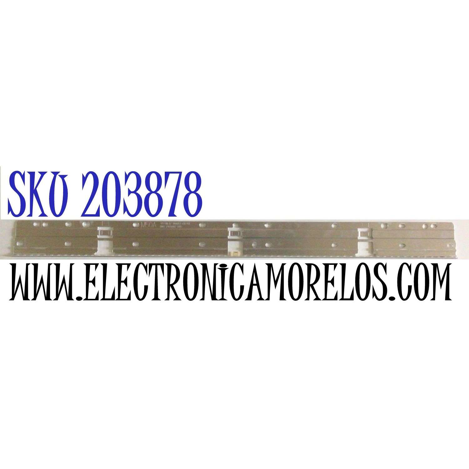 BARRA DE LED'S PARA MONITOR SAMSUNG / NUMERO DE PARTE BN96-52417A / BN61-17475A / L1_S70A_M70A C2_CFM_S22(3) R1.0_V5P_100 LM41-01080A / C / SMC315A49_3030YR / 66LEDS_REV1.0_200901 / SN315GT01-1 VER.1.0 / MODELOS LS32AM702UNXZA XB02 / LS32AM500NNXZA