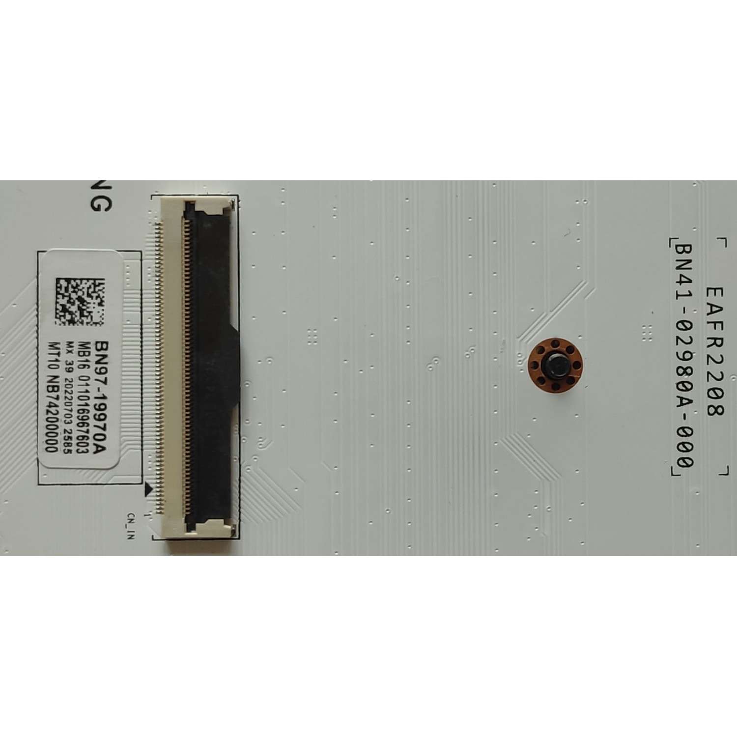 KIT DE LEDS ORIGINAL PARA TV SAMSUNG 10 PIEZAS / NUMERO DE PARTE BN97-19970A / BN41-02980A-000 / BN9719970A / BN41-02980A / PANEL CY-TB075JMHV3H / DISPLAY ST7461E03-3 VER.2.2 / BN96-52455B / MODELO QN75QN800BFXZA CD02 - Imagen 2