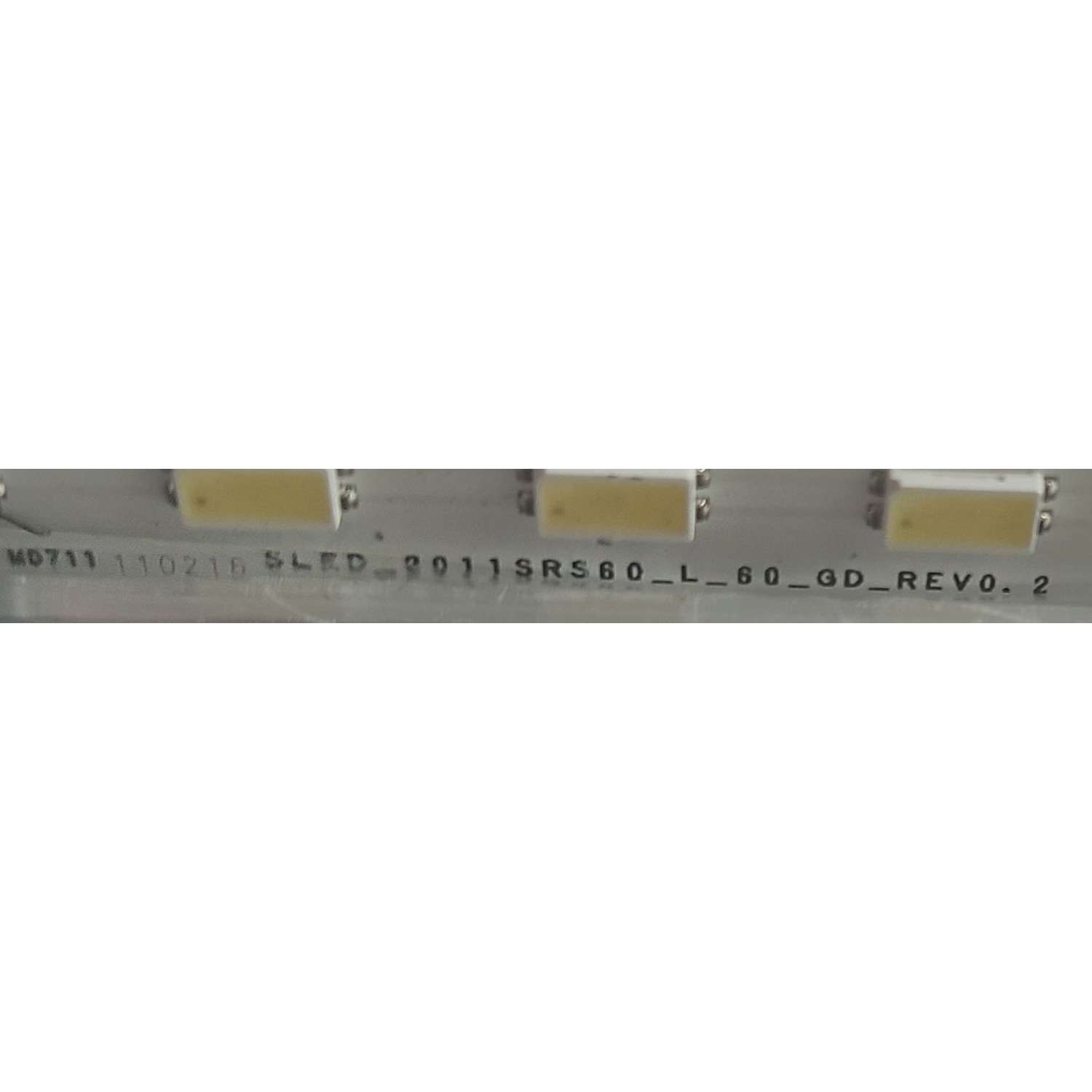 KIT DE LEDS PARA TV SONY (2 PZ) / NUMERO DE PARTE SLED_2011SRS60_L_60_GD_REV0.2 / SLED_2011SRS60_R_60_GD_REV0.2 / PANEL FHDR600NN01 / MODELO KDL-60EX723 / KDL60EX723 - Imagen 2
