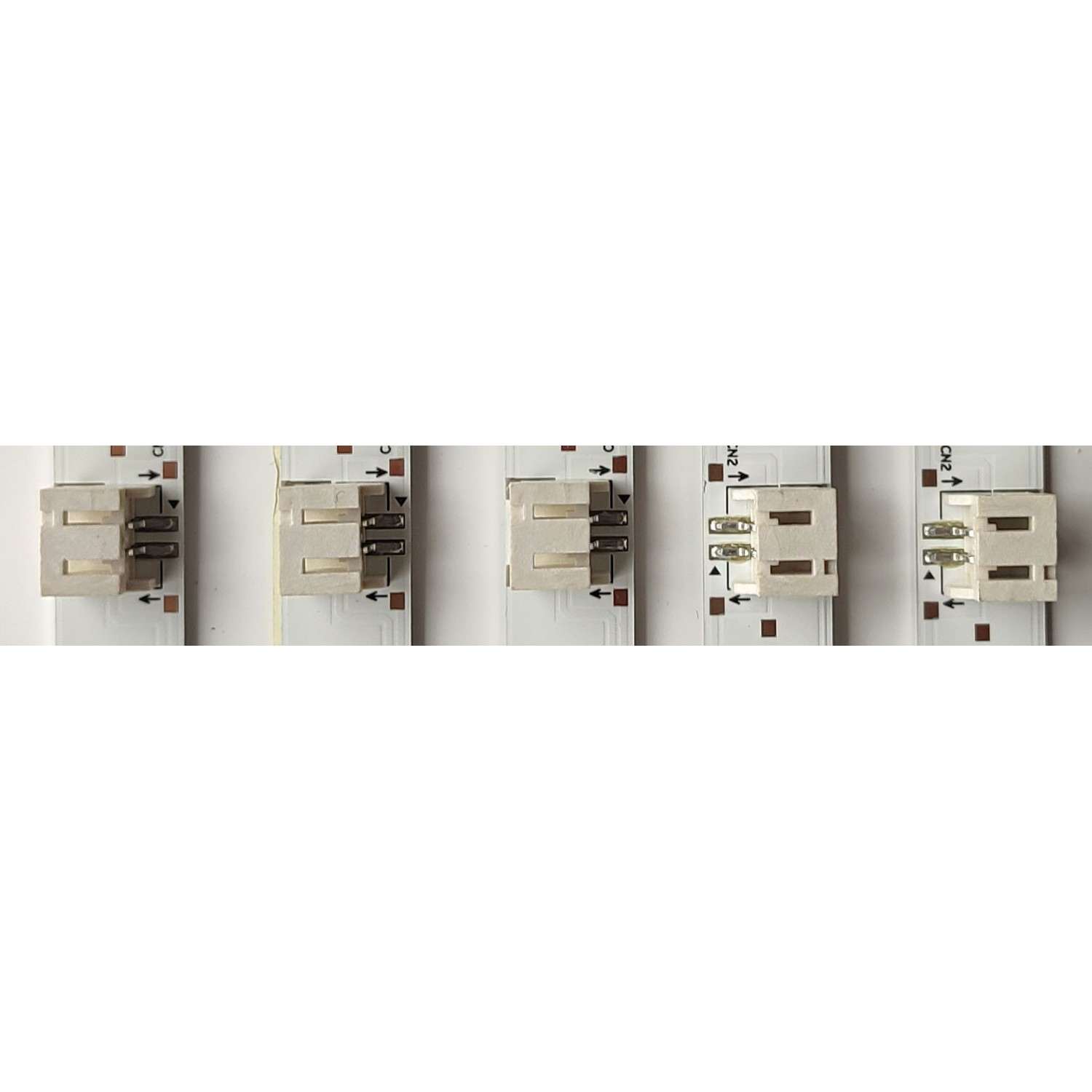 KIT DE LEDS PARA TV PHILIPS ((5 PZ INCOMPLETO, ORIGINALMENTE CONSTA DE 6 PZ)) / NUMERO DE PARTE 50W20S1P / SAMSUNG_2014FUNAI50_3228_B10_REV1.0 / PANEL U4D10XH / U4D11XH / MODELO 49PFL4609-F7 - Imagen 4