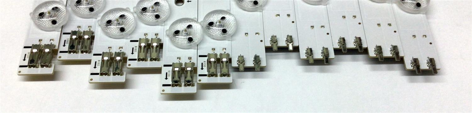 KIT DE LED'S PARA TV SAMSUNG (12 PIEZAS) / NUMERO DE PARTE 2011SVS46 / 2012SVS46 3228 FHD RIGHT06 REV1.1 120410 / PANEL DE460BGM-C1 / MODELO UN46EH5300 / UN46EH5300FXZA CH01 - Imagen 5