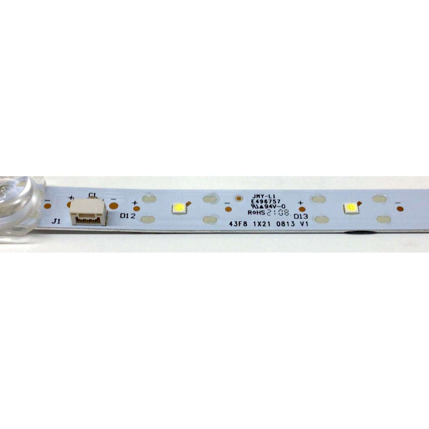 LED PARA TV TCL ((1 PIEZA)) / NUMERO DE PARTE 4C-LB4321-YH01J / 43F8 1X21 0813 V1 / 0402-2C59191981 / MODELO 43S434 - Imagen 3