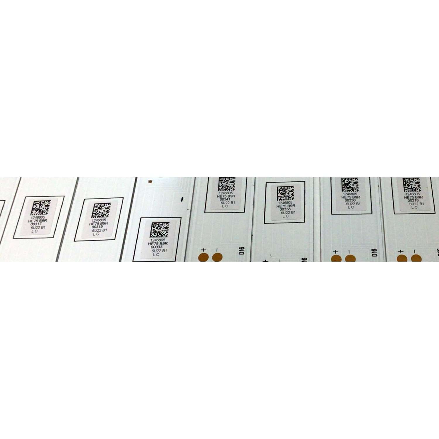 KIT DE LED'S PARA TV HISENSE (30 PIEZAS) / NUMERO DE PARTE LB7502B / HD750Y6Q52+2021022301+L / HD750Y6Q52+2021022301+R / MODELO 75" - Imagen 5