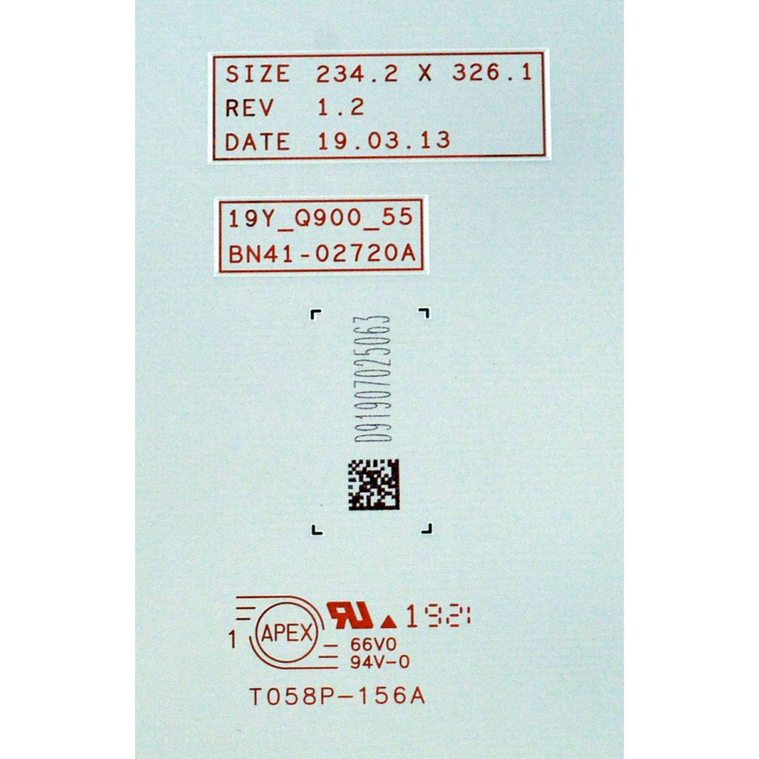 KIT DE LEDS ORIGINAL PARA TV SAMSUNG 10 PIEZAS / NUMERO DE PARTE BN97-16225A / BN41-02720A / K058P-156A / 19Y_Q900_55 / PANEL CY-RT055JLLV1H / MODELO QN55Q900RBF / QN55Q900RBF FB01 / QN55Q900RBF FC04 - Imagen 3