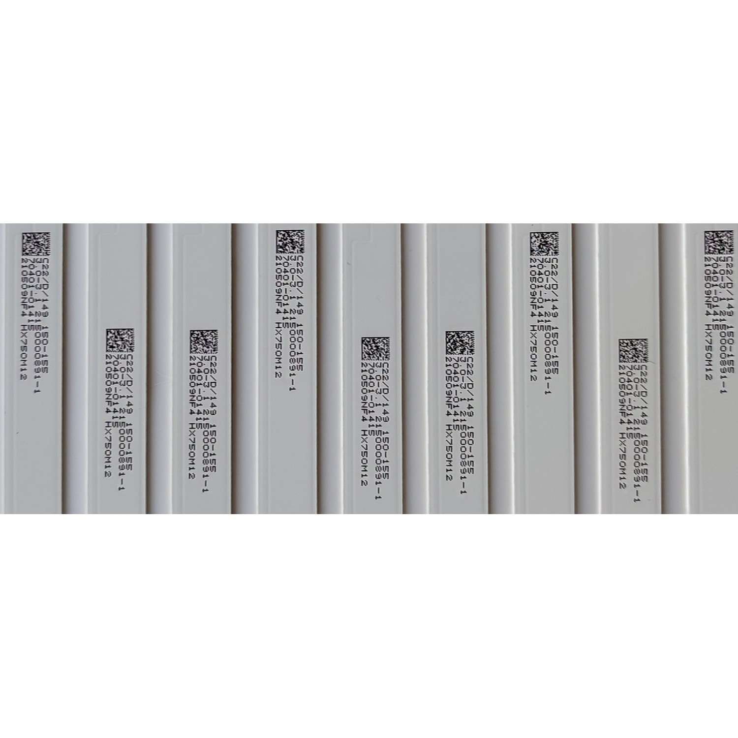 KIT DE LED'S PARA TV PHILIPS ((NUEVOS 12 PIEZAS)) / NUMERO DE PARTE 303HX750011 / HFSX75D07-ZC66AG-04 / 2150000891-1 / 210509NF4 / HX750M12 / PANEL BOEI750WQ1 / MODELO 75PFL5604/F7A - Imagen 4