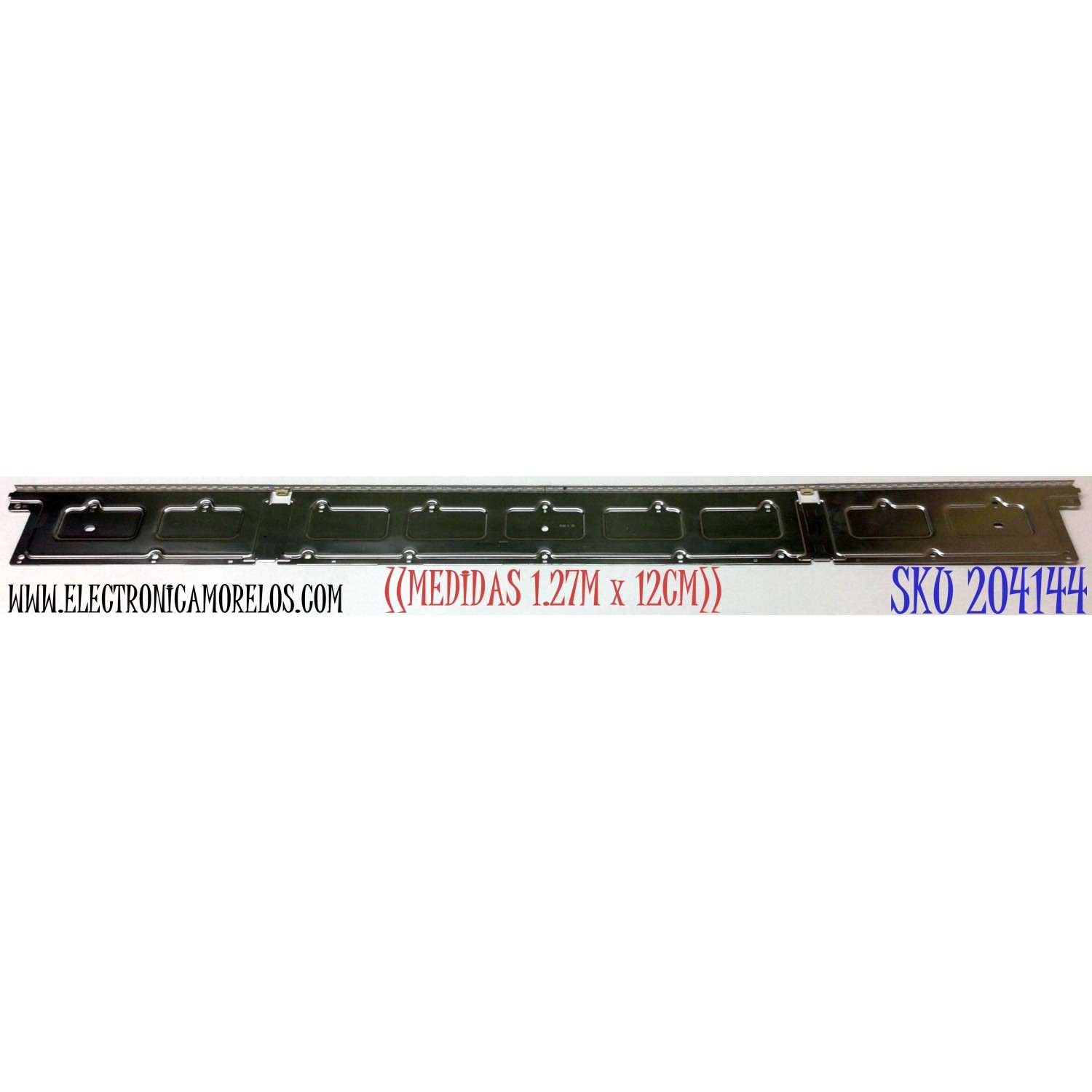 LED PARA TV SAMSUNG (1 PIEZA) / NUMERO DE PARTE BN96-50384A / STC580A24 / BN61-15847A / Q60/70T_STC580A24_7020_2IN1_BLUE_52LED_REV1.0_191107_BN96-50384A / Y18 NU7K 58'' / PANEL CY-RT058HGNV2H / MODELOS QN58Q60 / QN58Q6D / ((MEDIDAS 1.27M X 12CM))