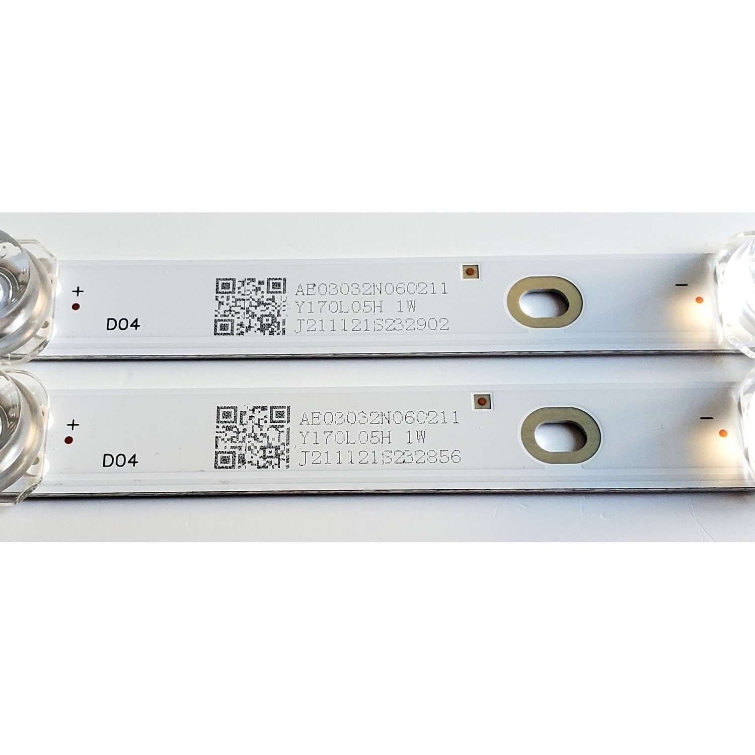 KIT DE LED'S PARA TV WINIA ((2 PIEZAS)) / NUMERO DE PARTE JL-010-D32030601-02S V1 / AE03032N060211 / Y170L05H / J211121S232856 / DISPLAY PT320AT02-2 / MODELO L32B9000QN - Imagen 3