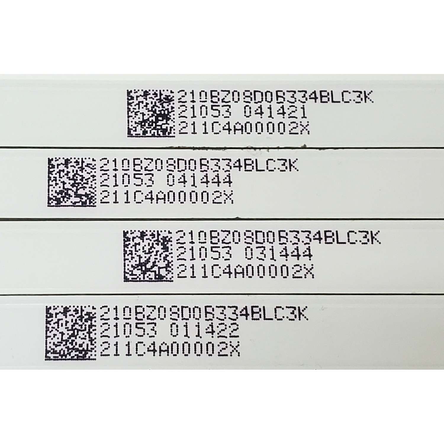 KIT DE LED'S PARA TV INSIGNIA ((4 PIEZAS)) / NUMERO DE PARTE LB500Z / CEJJ-LB500Z-8S1P-M3030-AH / 210BZ08D0B334BLC3K / SW-LE486558 / 211C4A00002X / PANEL TPT500B5 / MODELO NS-50DF710NA21 - Imagen 3