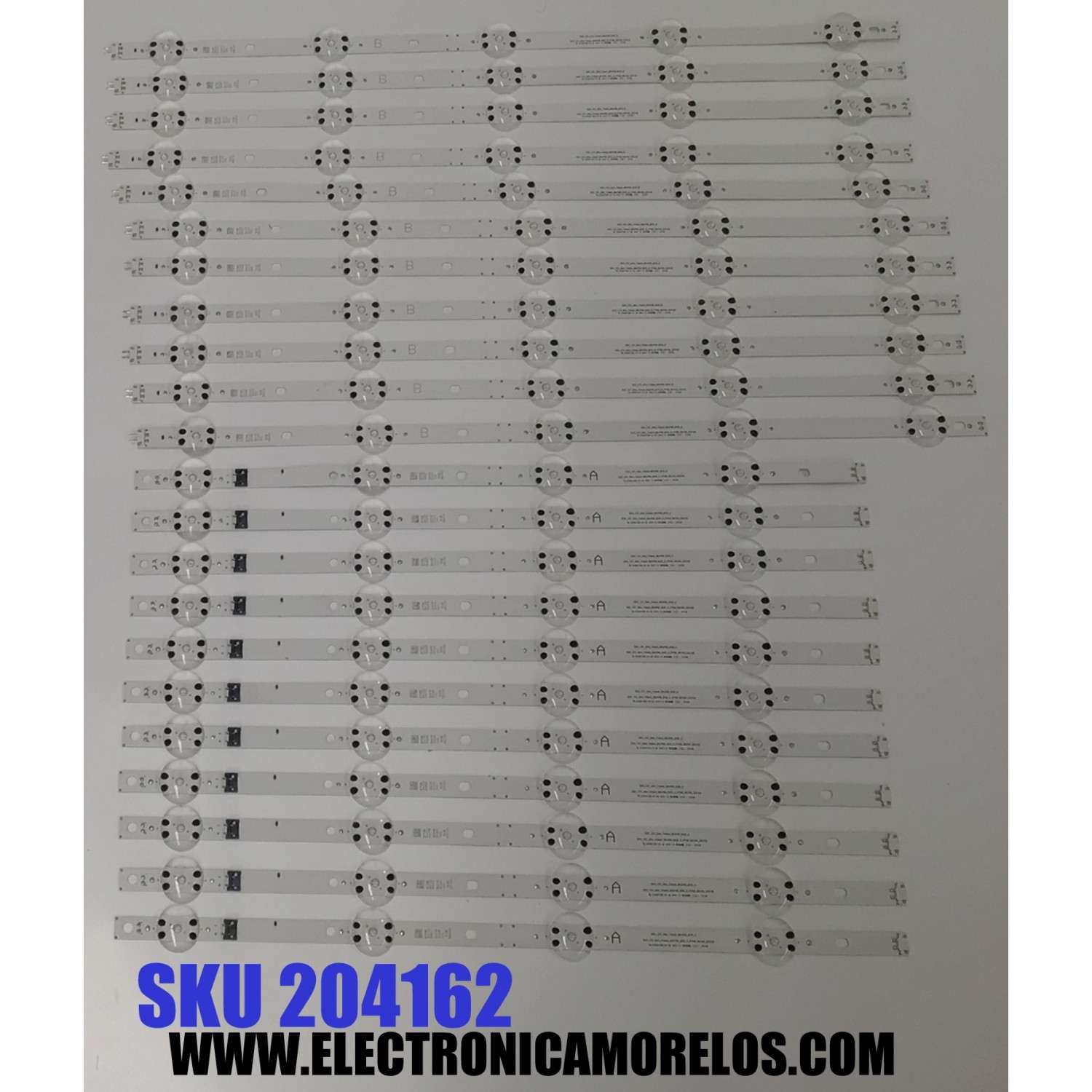 KIT DE LEDS PARA TV LG ORIGINAL 22 PIEZAS / NUMERO DE PARTE EAV65034401 / EAV65034501 /SSC_SLIM_TRIDENT_86UP80_BOE_A_PTN8_REV00_220128 / SSC_SLIM_TRIDENT_86UP80_BOE_B_PTN8_REV00_220128 / PANEL NC860TQF-VBLH2 / MODELO 86UQ9050PSC / 86UQ7070ZUD