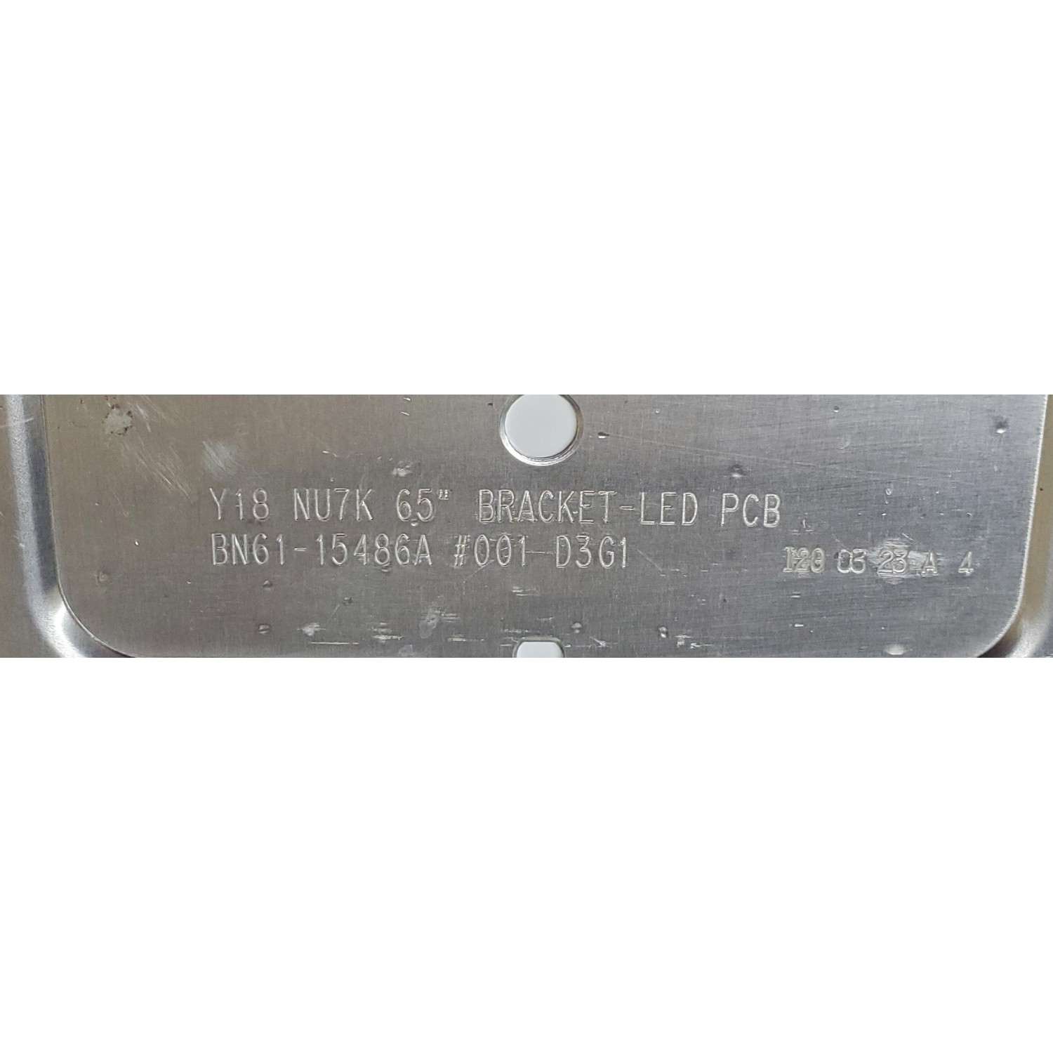 LED PARA TV SAMSUNG QLED ((1 PIEZA)) / NUMERO DE PARTE BN96-50385A / BN61-15486A / LM41-00859A / L1_Q7060T_F5_DUM_S62(1)_R1.3_TC9_100_LM41-00859A / Y18 NU7K 65'' / PANEL CY-RT065HGAV4H / MODELO QN65Q6D / QN65Q6DTAFXZA AD02 / ((MEDIDAS 1.43M x 12CM)) - Imagen 5