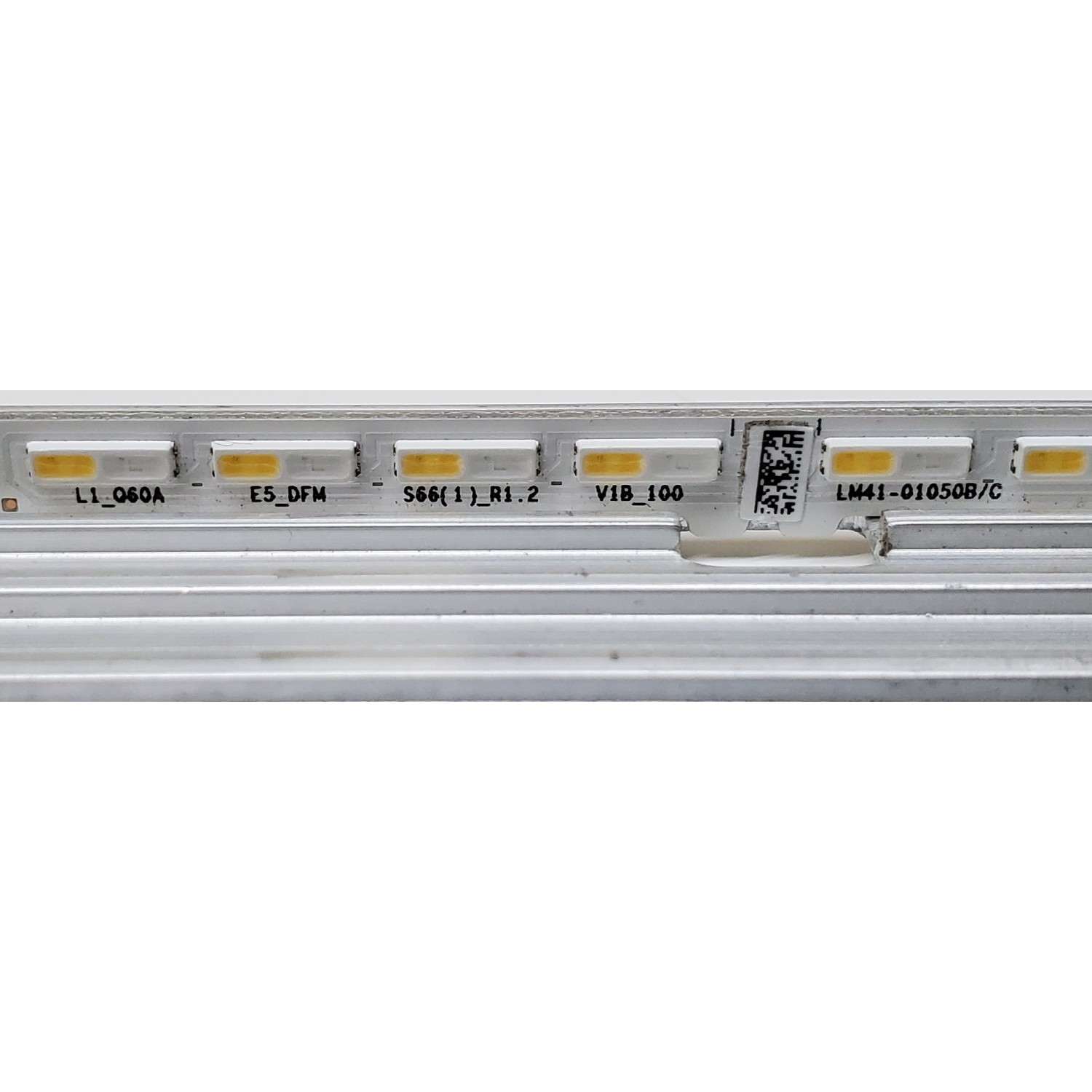 LED PARA TV SAMSUNG ((1 PIEZA)) / NUMERO DE PARTE BN96-52584A / LM41-01050B / L1_Q60A / E5_DFM / S66(1)_R1.2 / V1B_100 / BN61-17498A / MODELOS QN55Q6DAAFXZA AA01 / QN55Q60AAFXZA FI13 / QN55Q60AAFXZA XQ11 / QN55LS03BAFXZA CA09 / ((MEDIDAS 1.43M x 12CM)) - Imagen 2