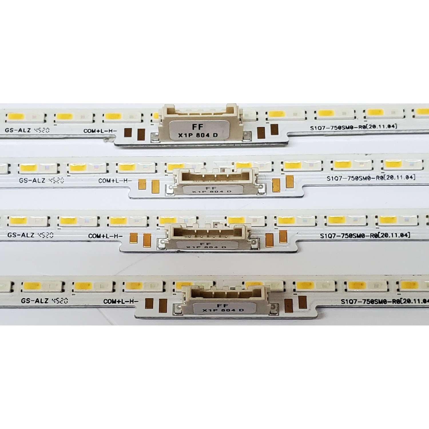 KIT DE LED'S PARA TV SAMSUNG ((4 PIEZAS)) / NUMERO DE PARTE S1Q7-750SM0-R0 / BN96-52601A / BN61-17499A / Y21 75Q70A / 48EA/BAR / BN61-17499A002 / PANEL CY-QA075FHV1H / MODELOS QN75LS03 / QN75LS03AAFXZA / QN75Q7D / QN75Q7DAAFXZA - Imagen 3
