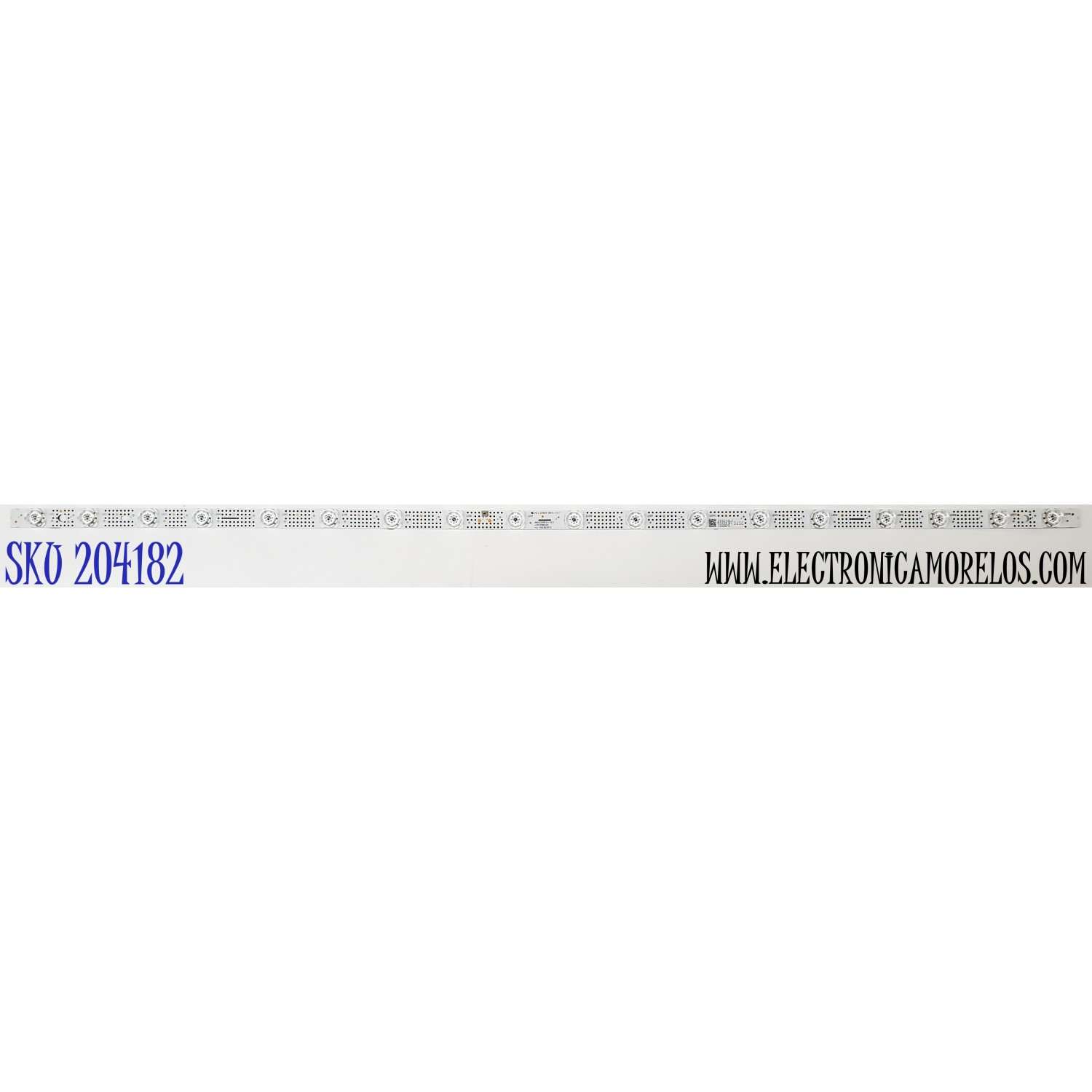 LED PARA TV HISENSE ORIGINAL 1 PIEZA / NUMERO DE PARTE JHD425H1F51-T0L1 / JHD425H1F51-T0L1+2022080301+LL-HXLB22072 / 2022080301 / LL-HXLB22072 / LB22072 / E479275 / 1302879 / 230212LC53325 B1 / PANEL JHD425H1F51-T0 / MODELOS 43A4KV / 43A4KR / 43H4030F4