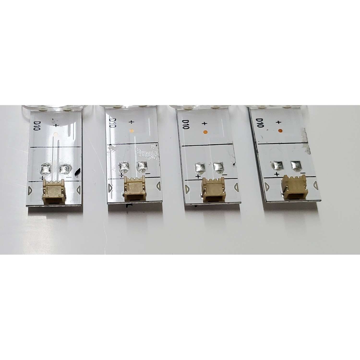 KIT DE LED'S PARA TV HISENSE QLED ((4 PIEZAS)) / NUMERO DE PARTE 1307181 / LB500A6. V0 / LB500A6 / HD500Y1U91-T0LG-2022110701 / E469119 / 8642A / PANEL HD500Y1U91-T0L2 / MODELOS 50R6G / 50A7K - Imagen 3