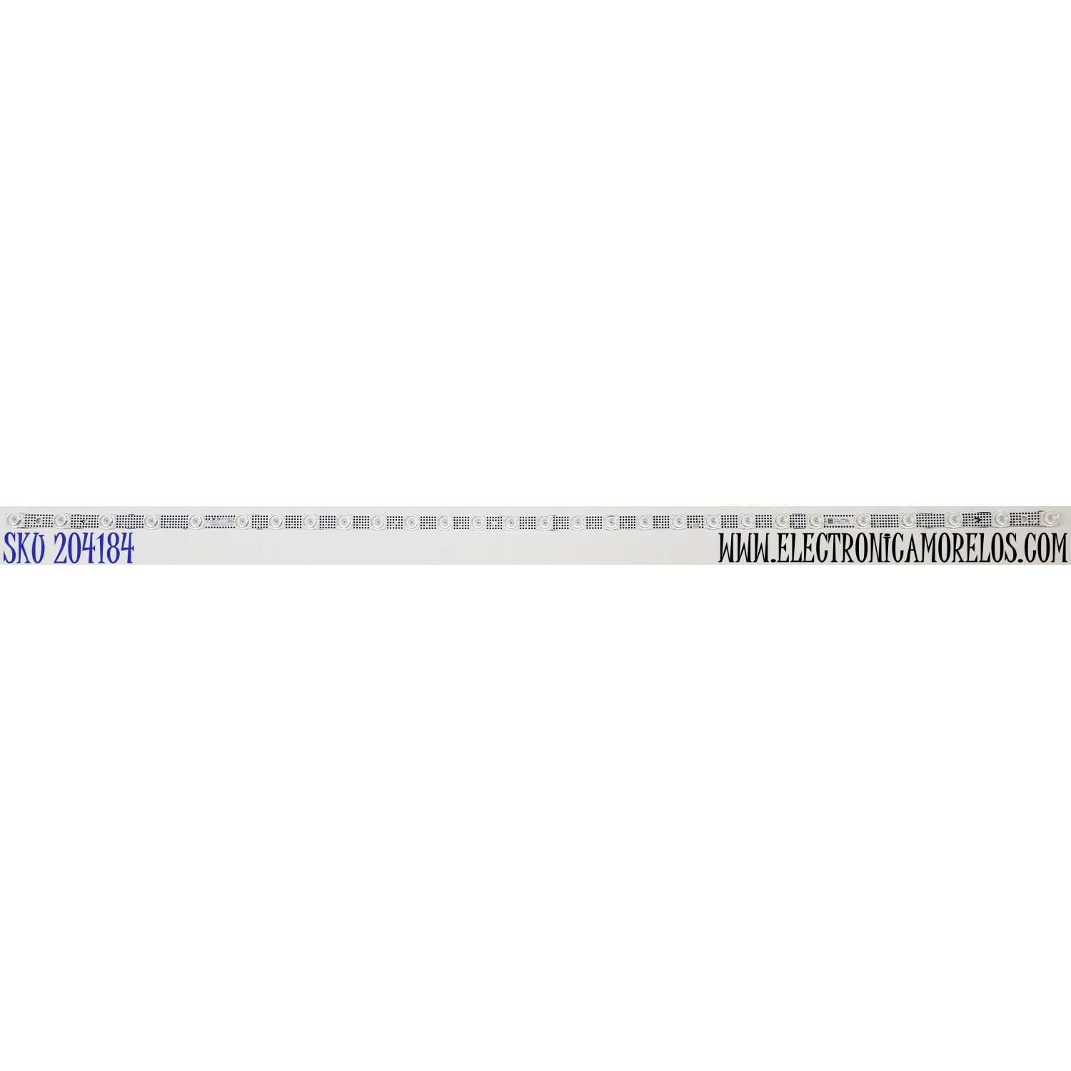 LED PARA TV HISENSE ((1 PIEZA)) / NUMERO DE PARTE JL.D550U1330-003AS-M_V03 / 1306672 / HD550H1U61-T0+2022072801 / HD550H1U61-T0 / 2022072801 / E199273 / PANEL HD550H1U61 / HD550H1U71-T0L3\S0\GM\ROH / DISPLAY HF550QUB-F20 / MODELO 55A6KV / 55A65KV