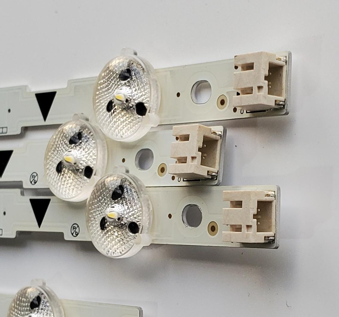 KIT DE LED'S PARA TV PHILIPS ((6 PIEZAS)) / NUMERO DE PARTE UDULED0GS042 / UDULED0GS043 / LG INNOTEK 40INCH DOPPLER A TYPE REV0.0 / 40INCH DOPPLER B TYPE REV0.0 / 40W11S1P / PANEL U4A20XH / DISPLAY V400HJ6-PE1 REV.C1 / MODELOS 40PFL4609/F8 / 40MV324X/F7 - Imagen 6