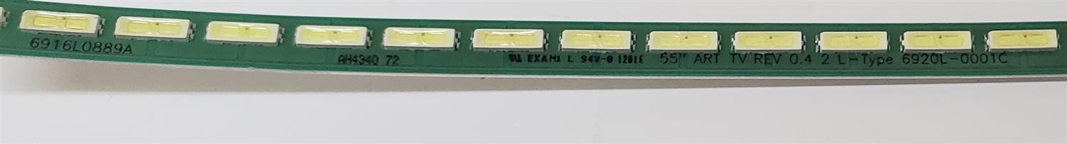 KIT DE LED'S PARA TV LG ((2 PIEZAS)) / NUMERO DE PARTE 6916L-0888A / 6916L-0889A / 6922L-0028A / 6920L-0001C / PANEL LC550EUG (PE)(F1) / LC550EUG (KE)(F1) / MODELOS 55LM6700-UA / 55LM6400 / 55UJ6300-UA - Imagen 3