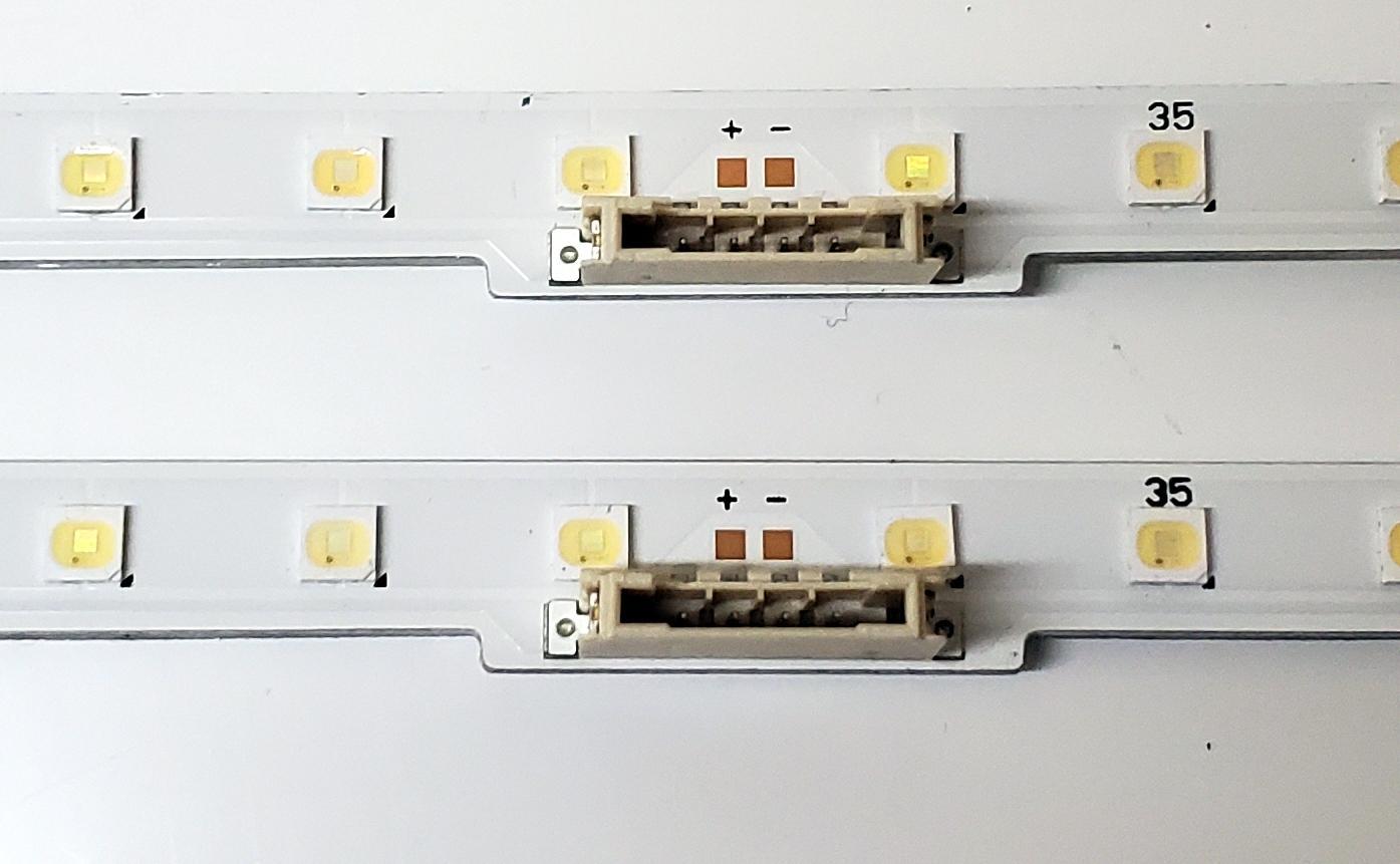 KIT DE LED'S PARA TV SAMSUNG ((2 PIEZAS)) / NUMERO DE PARTE BN96-48108A / 48108A / 19Y_Q60_STC650AC1_3030F_Blue_66ea_Rev2.0_181112 / PANEL CY-RR065FGAV1H / MODELO QN65Q60 / QN65Q60RAFXZA FA01 - Imagen 3