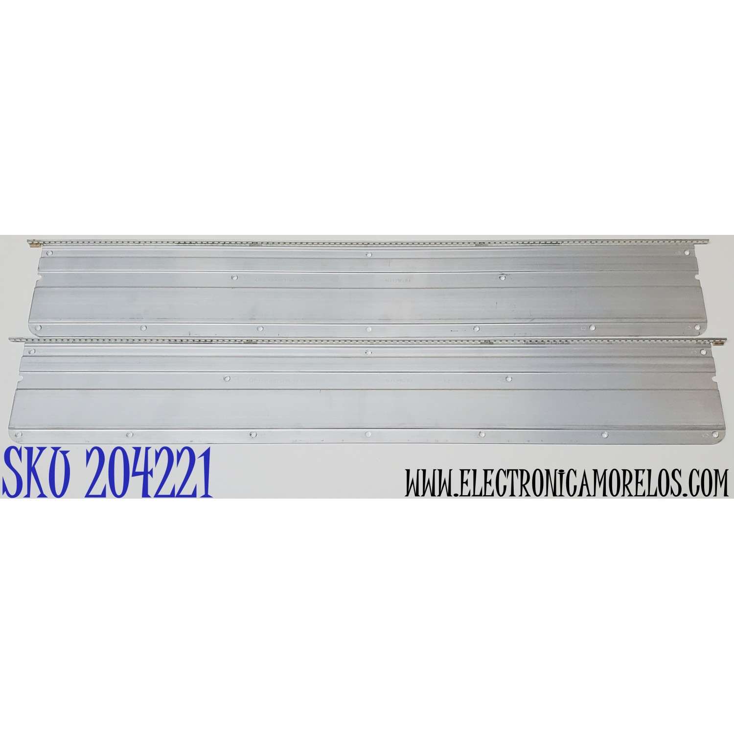 KIT DE LED'S PARA TV ((2 PIEZAS)) / NUMERO DE PARTE LBM550M2006-I-1(HF)(0)(L) / LBM550M2006-H-1(HF)(0)(R) / E74739 / 015B8000-B46-000-6840 / V-6840-B46-10 / LBM550M2006-I-1 / LBM550M2006-H-1 / PANEL TPT550J1-HVN06.U / MODELOS C5517HC / E554