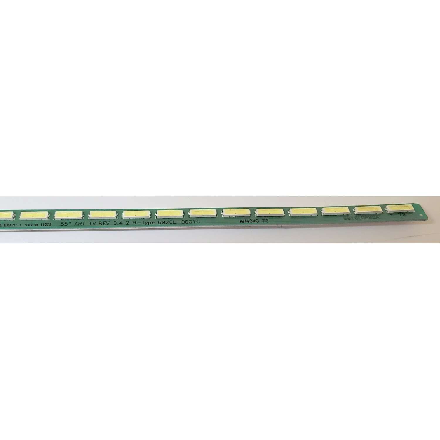 KIT DE LED'S PARA TV LG ((2 PIEZAS)) / NUMERO DE PARTE 6916L-0888A / 6916L-0889A / 6922L-0028A / 6920L-0001C / PANEL LC550EUG (PE)(F1) / LC550EUG (KE)(F1) / MODELOS 55LM6700-UA / 55LM6400 / 55UJ6300-UA - Imagen 2