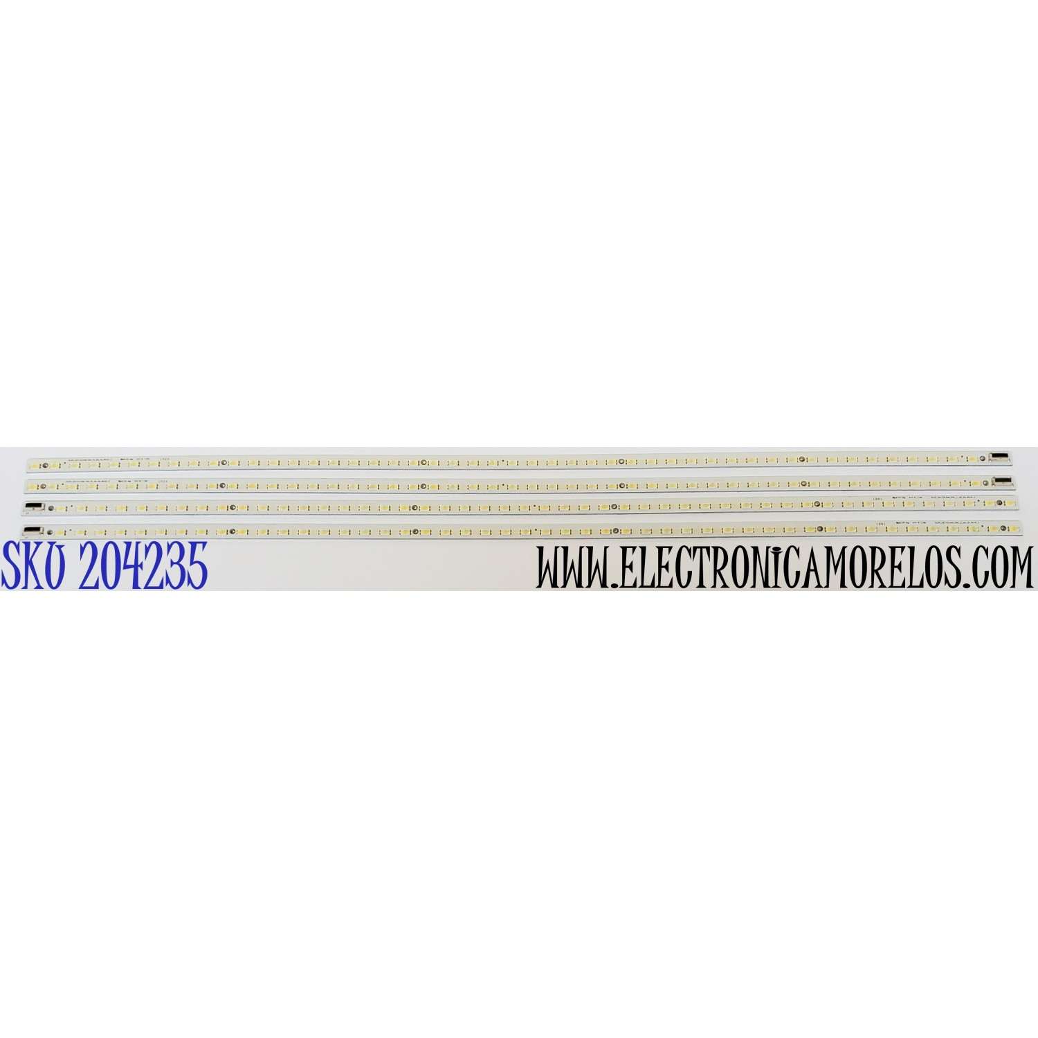 KIT DE LED'S PARA TV SONY ((4 PIEZAS)) / NUMERO DE PARTE SLED_2011SLS46_EQL / SLED_2011SLS46_EQL_L_48_2D_REV0.2 / SLED_2011SLS46_EQL_R_48_2D_REV0.2 / PANEL'S LSY460HQ01 / LTY460HQ04 / MODELO KDL-46HX820 / KDL46HX820