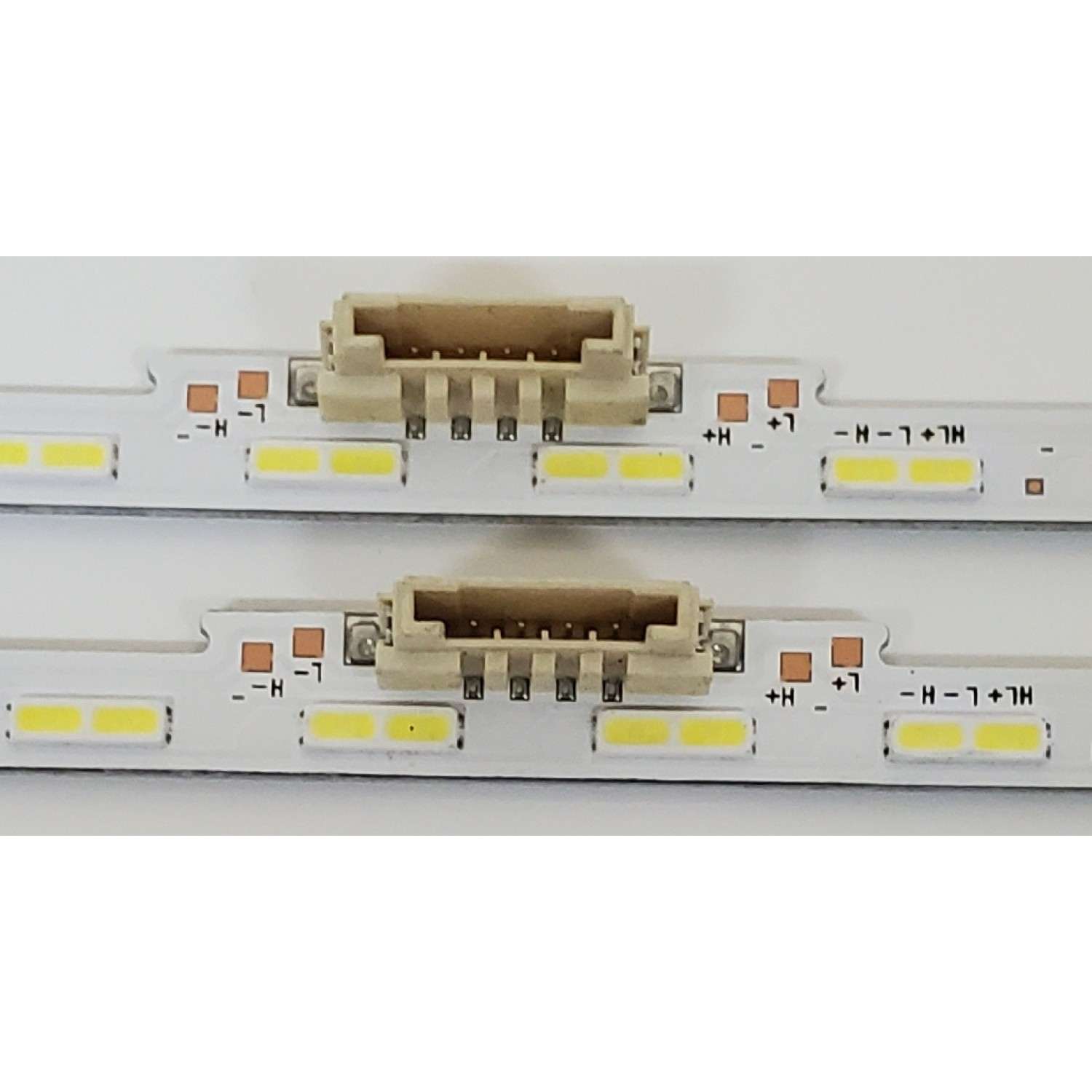 KIT DE LED'S PARA TV SAMSUNG ((2 PIEZAS)) / NUMERO DE PARTE BN96-52595A / LM41-01042B/C / L1_AU8/9K_E5 DFM_S48(1)_R1.2 V18_100 LM41-01042B/C / 52595A / LM41-01042B / PANEL CY-SA055HGLV4H / MODELO UN55AU8000FXZA - Imagen 2