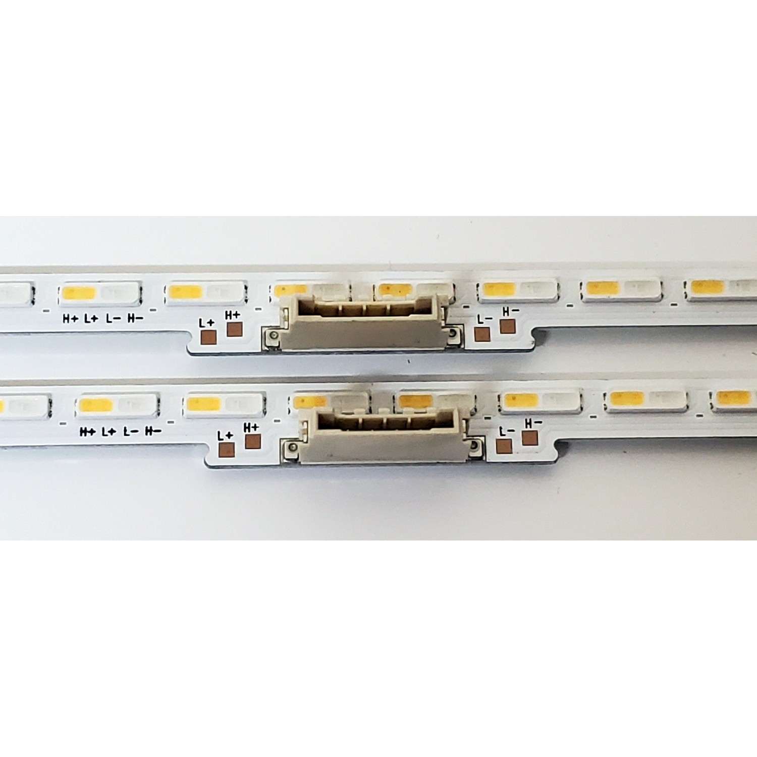 KIT DE LED'S  PARA TV SAMSUNG ((2 PIEZAS)) / NUMERO DE PARTE BN96-52584A / LM41-01050B / BN61-17492A / L1_Q60A E5_DFM S66(1)_R1.2 V1B_100 LM41-01050B/C / PANEL CY-SA043HGEY1V / DISPLAY HV430QUB-F1B / MODELOS QN55Q6D / QN55Q60 / QN55LS03 - Imagen 2