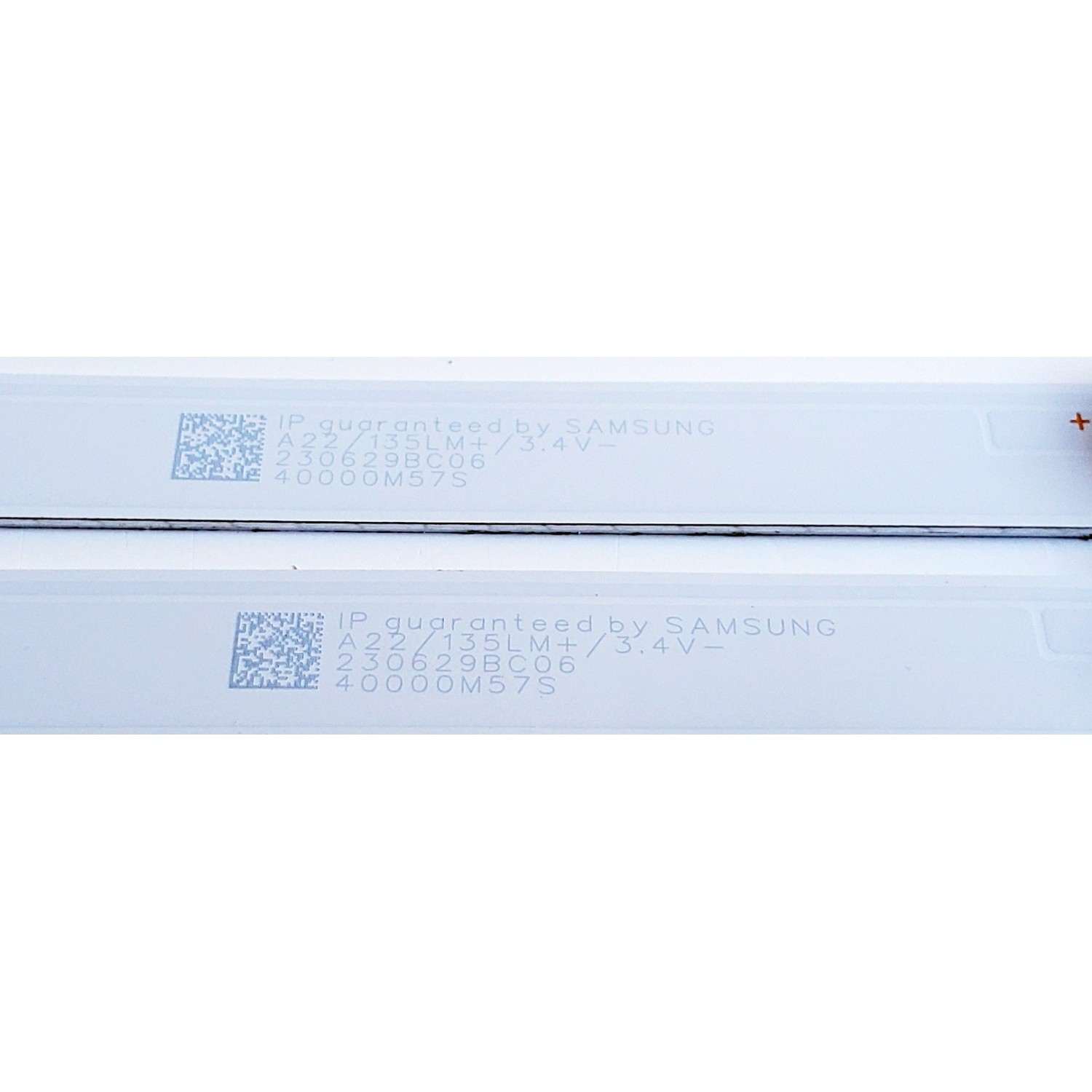 KIT DE LED'S PARA TV ((2 PIEZAS)) / NUMERO DE PARTE LED40D08-ZC62AG-03BD / 30340008003BD / 40000M57S / 230629BC06 / B005P00105476A / YH-02 94V-0 E519757 / DISPLAY V400HJ9-PE1 REV.C4 / MODELO 100097810 (40 PULGADAS) - Imagen 2