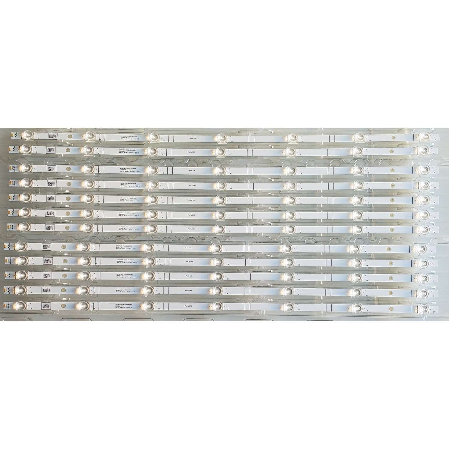 KIT DE LED'S ((NUEVOS)) PARA TV HISENSE ((12 PIEZAS)) / NUMERO DE PARTE LB7502J V1 / HD750Y1U72-T0LG+2023012901 / 1310084S00 / PANEL HD750Y1U72-T0L2 / MODELO 75A65K - Imagen 5