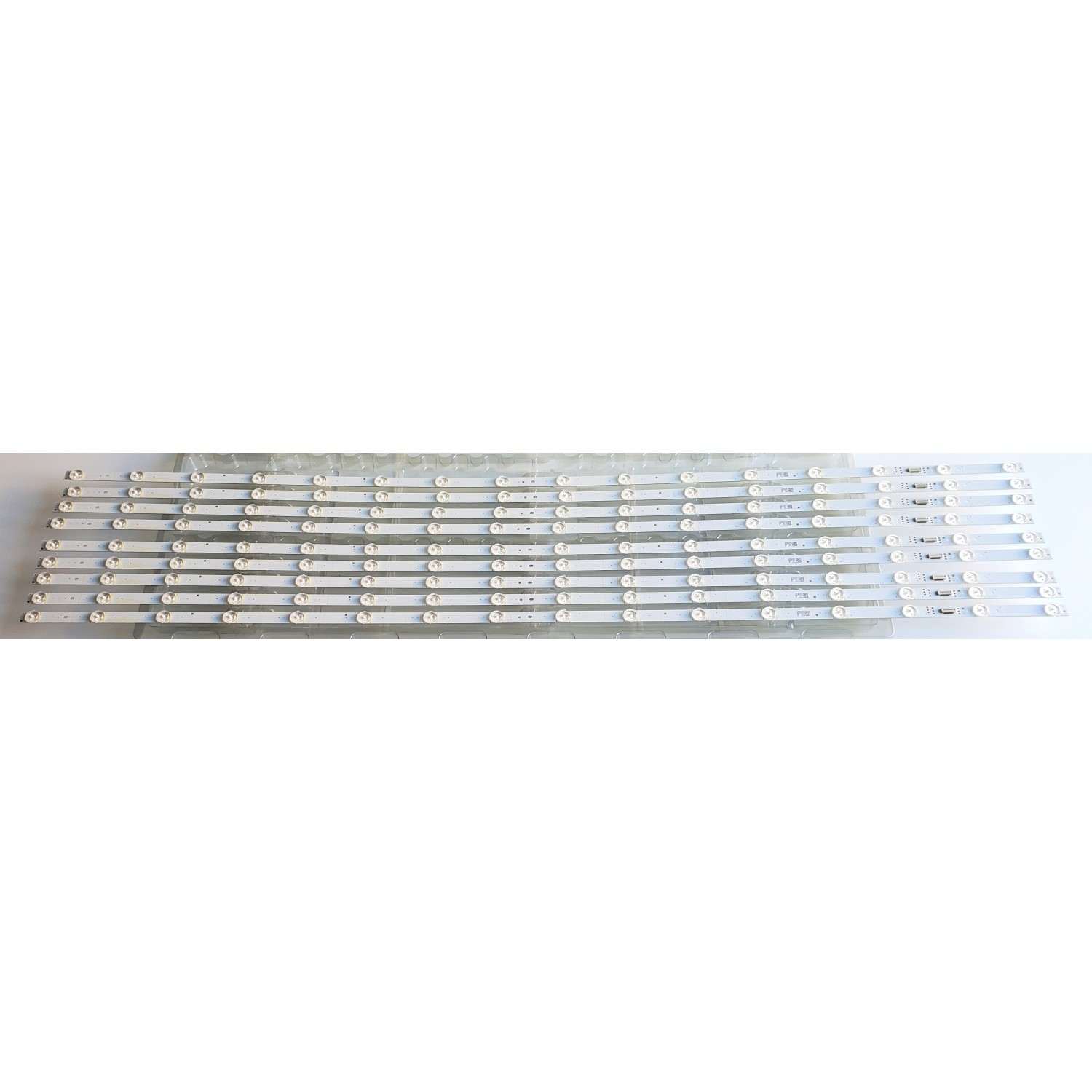 KIT DE LED PARA TV HISENSE ORIGINAL NUEVOS 9 PIEZAS / NUMERO DE PARTE SH55D16-ZC42AG-31 / 303SH550052 / JHD550X3U52-T1L7 / 2020082804 / L2_E5_CDM_S2(8)_V0.8D.10_UBW_8 / 000523 / 1248961 / PANEL JHD550X3U52-T1L7\S0\FJ\GM\ROH / MODELOS 55U7G / 55U7H - Imagen 6