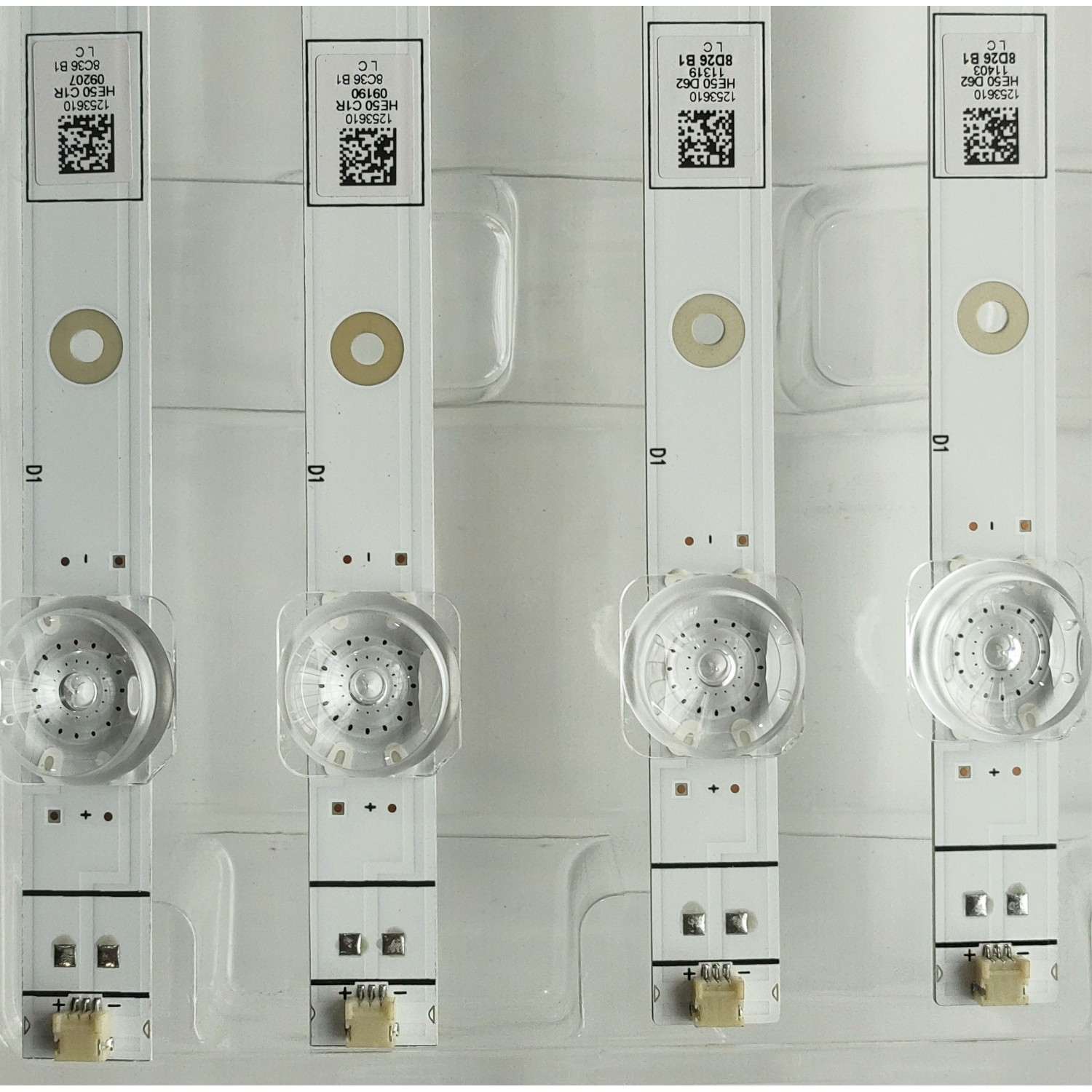 KIT DE LED´S (( NUEVOS )) PARA TV HISENSE (( 4 PZ )) NUMERO DE PARTE LB5009R V.0 / HD500Y1U91-T0L2+2021030801 / 1253610 / HE50D62 11200 / PANEL HD500Y1U91-T0L2\GM\CKD3A\ROH / MODELOS 50R6G / 50R6E4 / 50A6H / 50A6GV - Imagen 3
