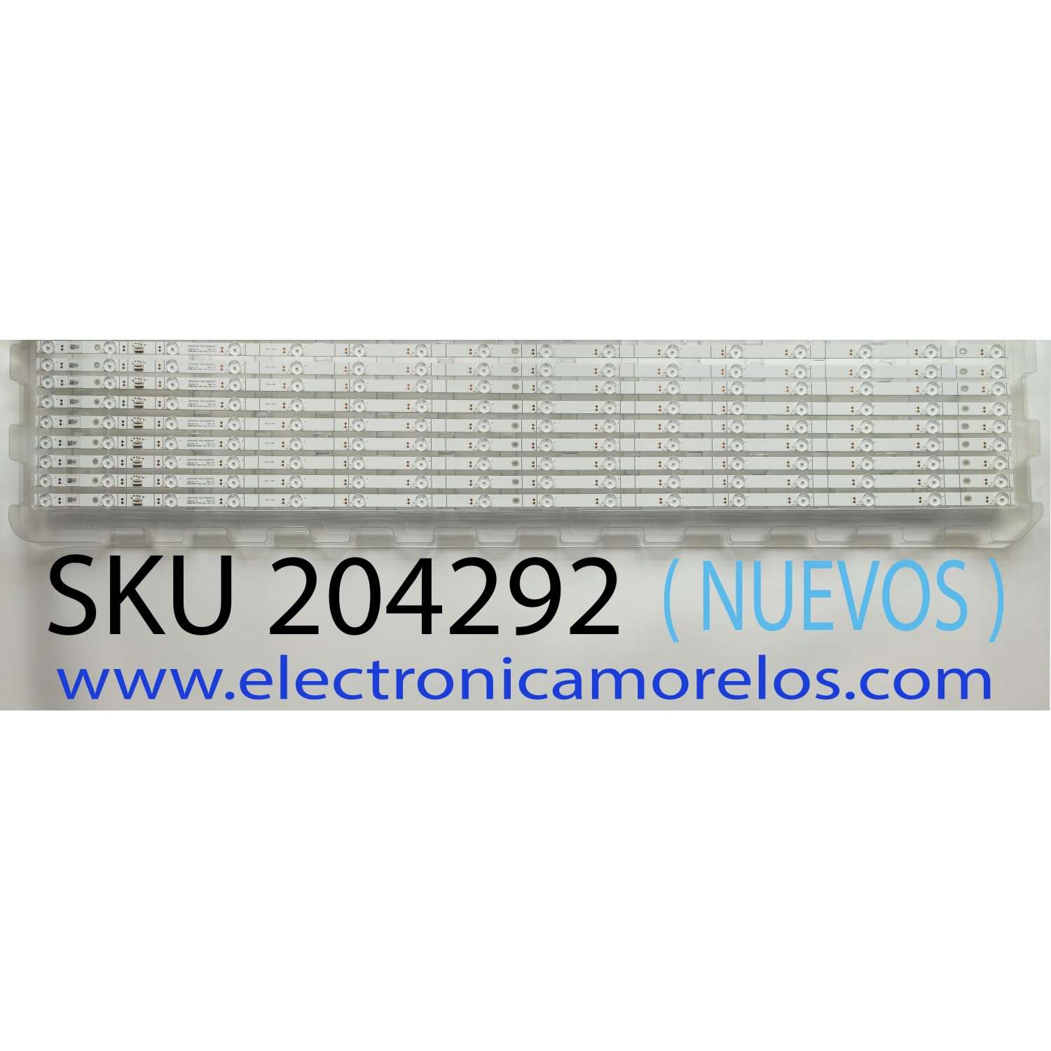 KIT DE LED´S (( NUEVOS )) PARA TV HISENSE (( 9 PZ )) NUMERO DE PARTE LB5514V V1 / JHD55X3U51-T0L8-2020120701 / 1252620 HE55 B1L00344 / 1252620 HE55 B1L00344 / HE55 B1L 00344 / PANEL JHD55X3U51-T0L8B2/S0/GM/ROH / MODELOS 55U6G / 55U6GR / 55U6GR5