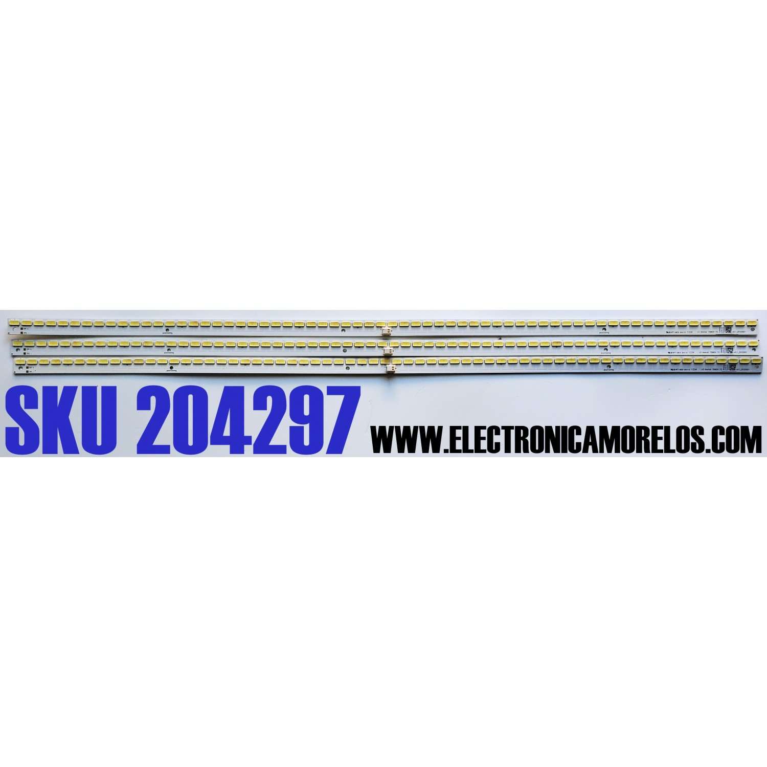 KIT DE LED'S PARA TV SHARP ((3 PIEZAS)) / NUMERO DE PARTE 5369ZZ / LG INNOTEK 70INCH 7030PKG 64EA REV0.1_20120921 / 20120921 / PANEL JE695D3GW8CD / MODELOS LC-70LE657U / LC-70LE550U