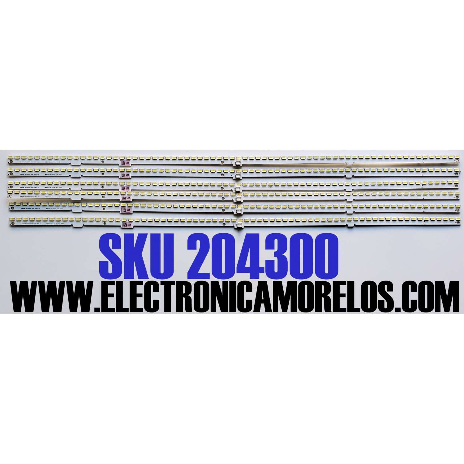 KIT DE LED'S PARA TV SHARP ((6 PIEZAS)) / NUMERO DE PARTE 2013SSP70 5630 70 REV1.0 / PANEL JE695D3HB1 / JE695D3H1AZ / JE695D3HB10R / JE695D3HB1AV / MODELOS LC-70LE55U / LC-70UC30U / LC-70LE750U / LC-70LE857U / LC-70UQ17U