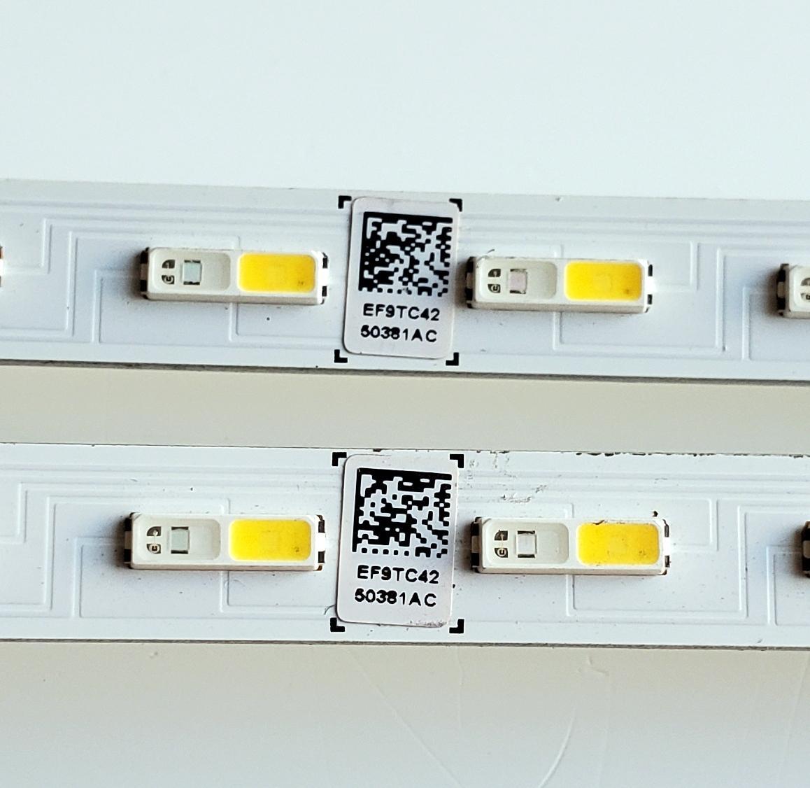 KIT DE LED'S PARA TV SAMSUNG ((2 PIEZAS)) / NUMERO DE PARTE BN96-50381A / STC430AE1 / Q60/Q70T_STC430AE1_7020_2in1_BLUE_38LED_REV1.0_191107 / 50381A / PANEL CY-RT043HGAV2H / MODELO QN43Q60 / QN43Q60TAFXZA - Imagen 4