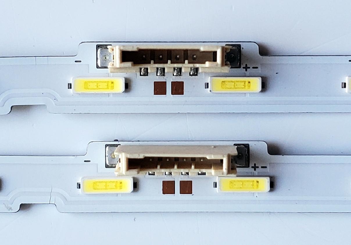 KIT DE LED'S PARA TV SAMSUNG ((2 PIEZAS)) / NUMERO DE PARTE BN96-45954A / V8N1-430SM0-R0 / V8N1-430SM0-R0 180226 / BN9645954A / E251781 / PANEL CY-NN043HGNV1H / MODELO UN43RU7100 - Imagen 3