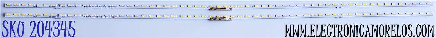 KIT DE LED'S PARA TV SAMSUNG ((2 PIEZAS)) / NUMERO DE PARTE BN96-52591A / 50Q60A / ES50SVQFPBGA58 / E469119 / 50Q60A BN96-52591A REV00 ES50SVQFPBGA58 / PANEL CY-QA050HGNV1H / MODELOS QN50Q60 / QN50Q6D / QN50Q6DAAFXZA DA01 / QN50Q60AAFXZA DA01
