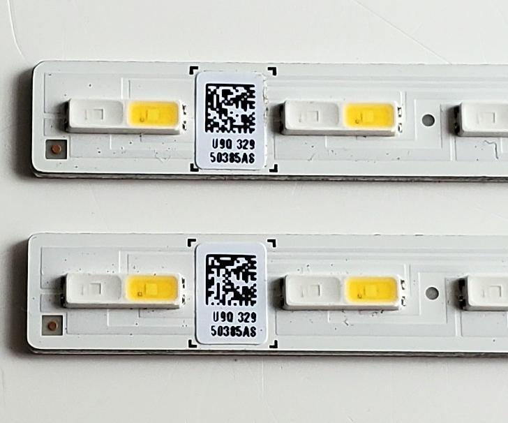 KIT DE LED'S PARA TV SAMSUNG ((2 PIEZAS)) / NUMERO DE PARTE BN96-50385A / 50385A / L1_Q7060T_F5_DUM_S62(1)_R1.3_TC9_100_LM41-00859A / L1_Q7060T_F5_DUM_S62(1)_R1.2_TBC_100_LM41-00859A / LM41-00859A / MODELOS QN65Q7DTAFXZA FF02 / QN65LS03TAFXZA AA01 - Imagen 4