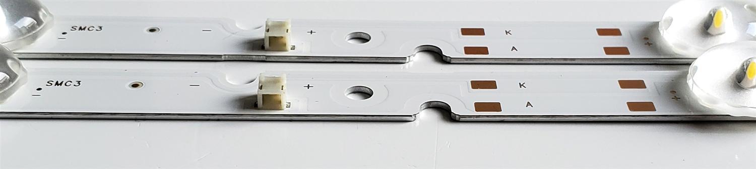 KIT DE LED'S PARA TV WESTINGHOUSE ((2 PIEZAS)) / NUMERO DE PARTE HK32D06-ZC62AG-03D / 303HK320082D / 2010093388 / 230101020080 / 211127AC07 / HK320M50 / PANEL HK315LEDM-JH800 / DISPLAY PT320AT03-1 VER.1.B / MODELO WD32HX1201 - Imagen 4