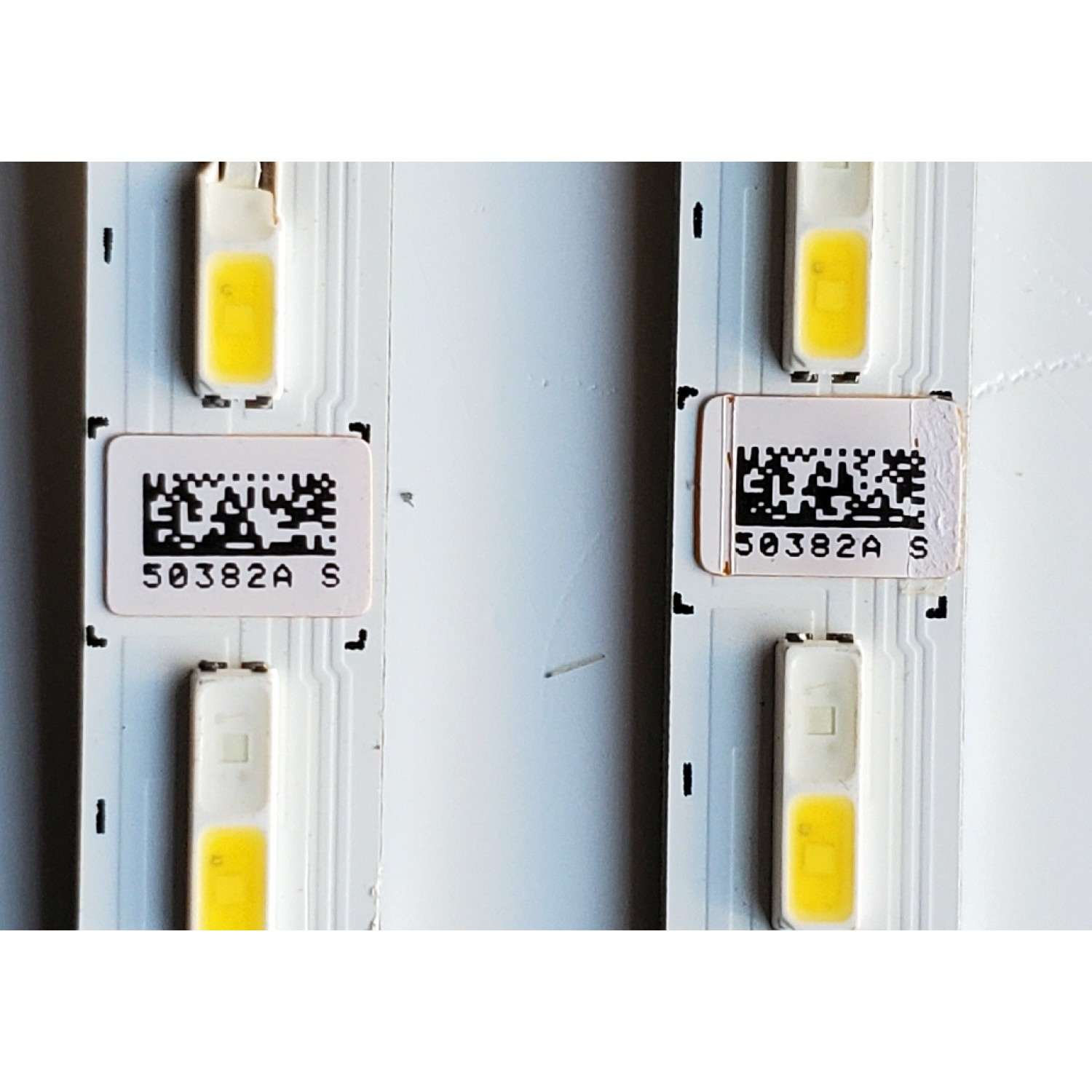 KIT DE LED'S PARA TV SAMSUNG 2 PIEZAS ORIGINALES / NUMERO DE PARTE BN96-50382A / L1_Q7060T_E0_DUM_S42(1)_R1.3_TC9_100_LM41-00844A / L1_Q7060T_E0_DUM_S42(1)_R1.2_TAU_100_LM41-00844A / MODELOS QN50LS03 / LH50QBR / LH50QMR / QN50Q6D / QN50Q60 / QN50Q60TBFXZA - Imagen 4