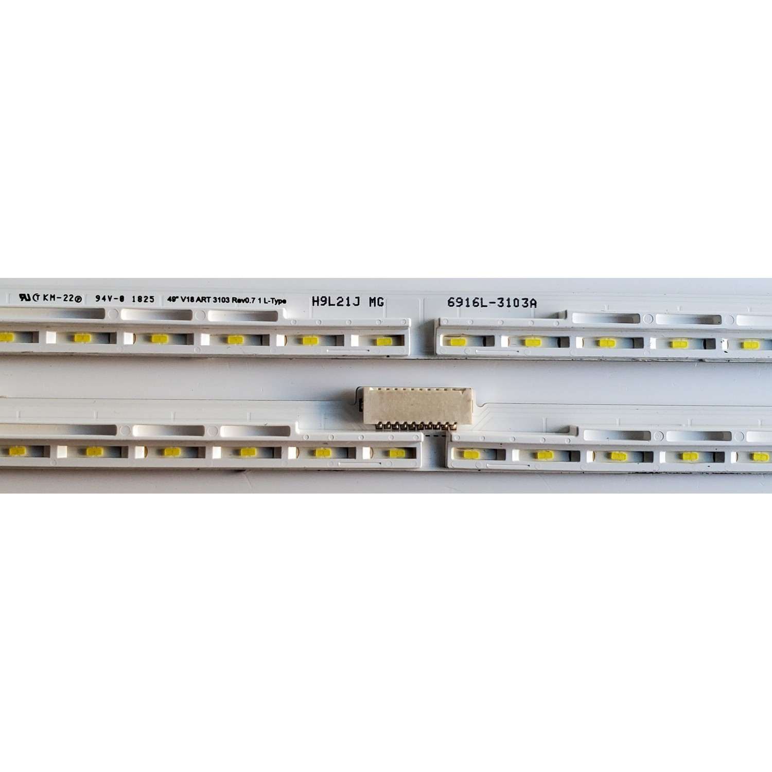 KIT DE LED'S PARA TV LG ((2 PIEZAS)) / NUMERO DE PARTE 6916L-3103A / 6916L-3104A / 6922L-0241A / PANEL LC49EQG (FL)(M3) / MODELO 49SK8000PUA - Imagen 4
