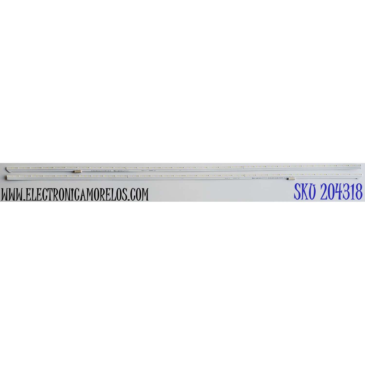 KIT DE LED'S PARA TV LG ((2 PIEZAS)) / NUMERO DE PARTE 65SM8581 / MEK64606501 / E469119 / SSC_65Inch_90LED_Array_Left_181128 / SSC_65Inch_90LED_Array_Right_181128 / PANEL NC650EQG-AAHH1 / MODELOS 65NANO81ANA / 65NAN081ANA / 65SM8100AUA / 65SM8600PUA