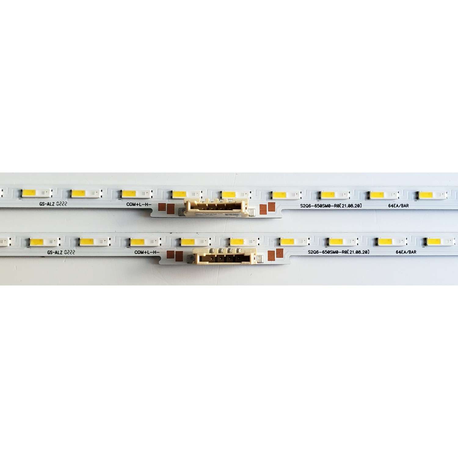 KIT DE LED'S PARA TV SAMSUNG QLED ((2 PIEZAS)) / NUMERO DE PARTE S2Q6-650SM0-R0 / BN96-54492A / PANEL CY-QA065HGXV1H / MODELOS QN65Q6 / QE65Q6 / QA65Q6 / HG65Q60BAEUXEN / KQ65QB60AFXKR / MAS MODELOS EN DESCRIPCIÓN - Imagen 3